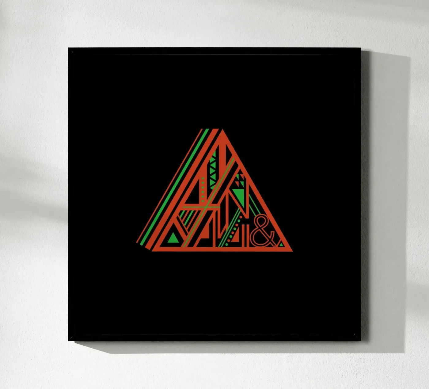 Triangle poster van Petros Afshar