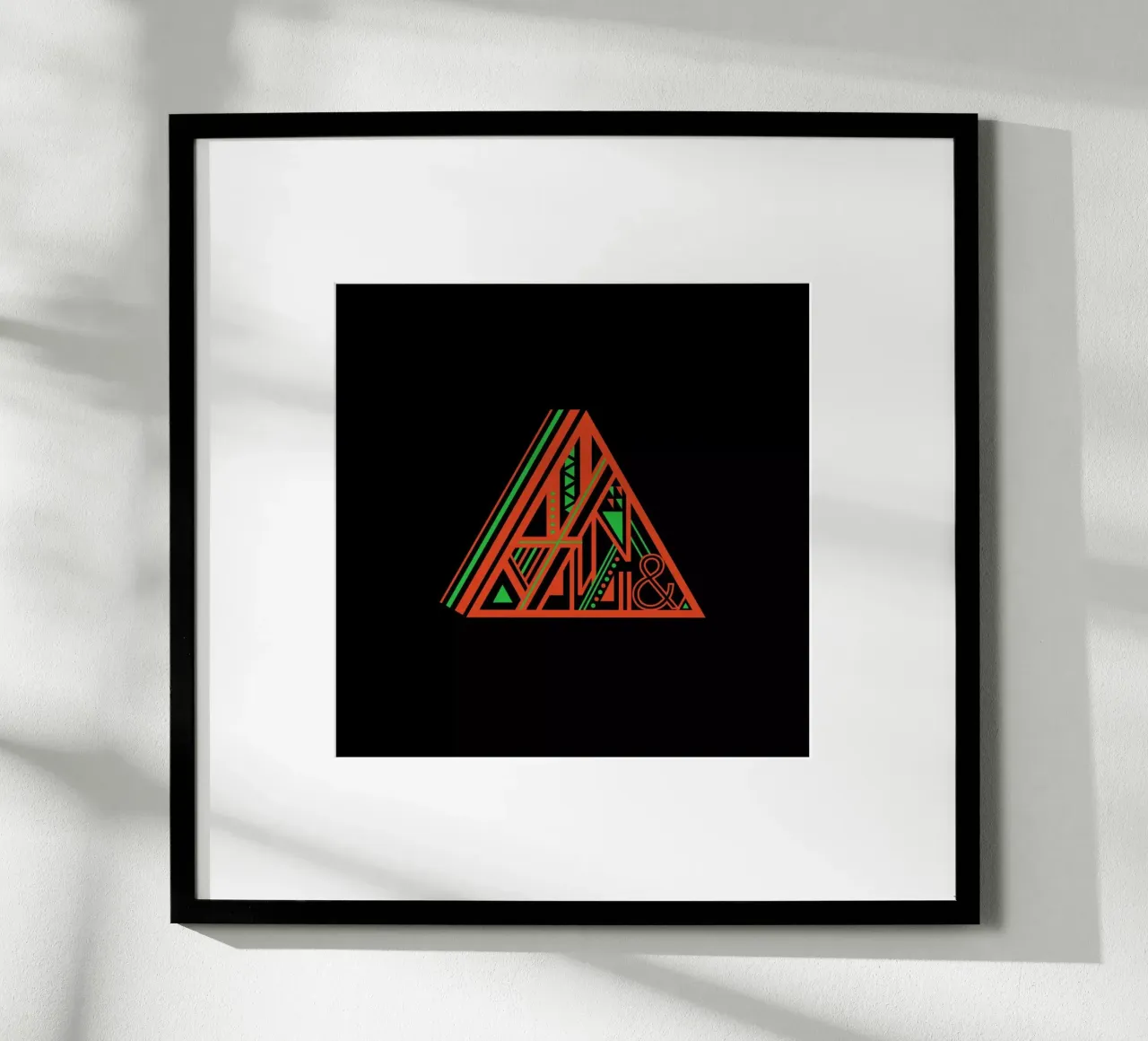 Triangle Poster von Petros Afshar