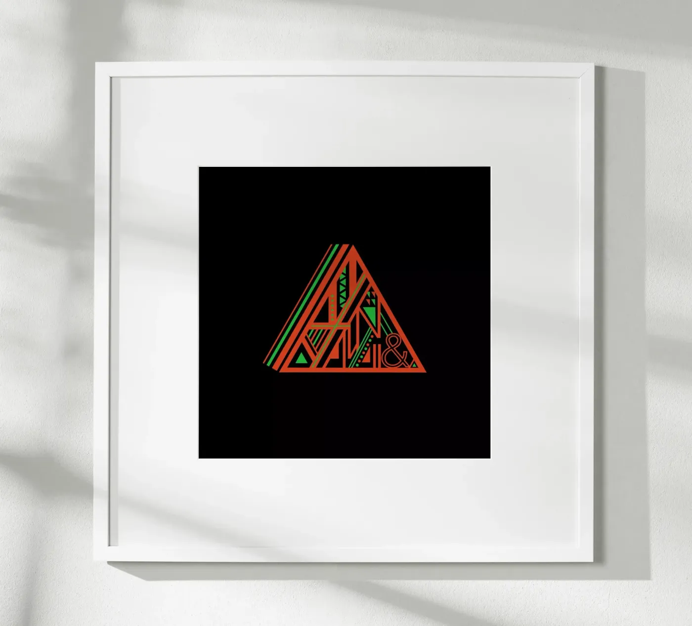Triangle Poster von Petros Afshar