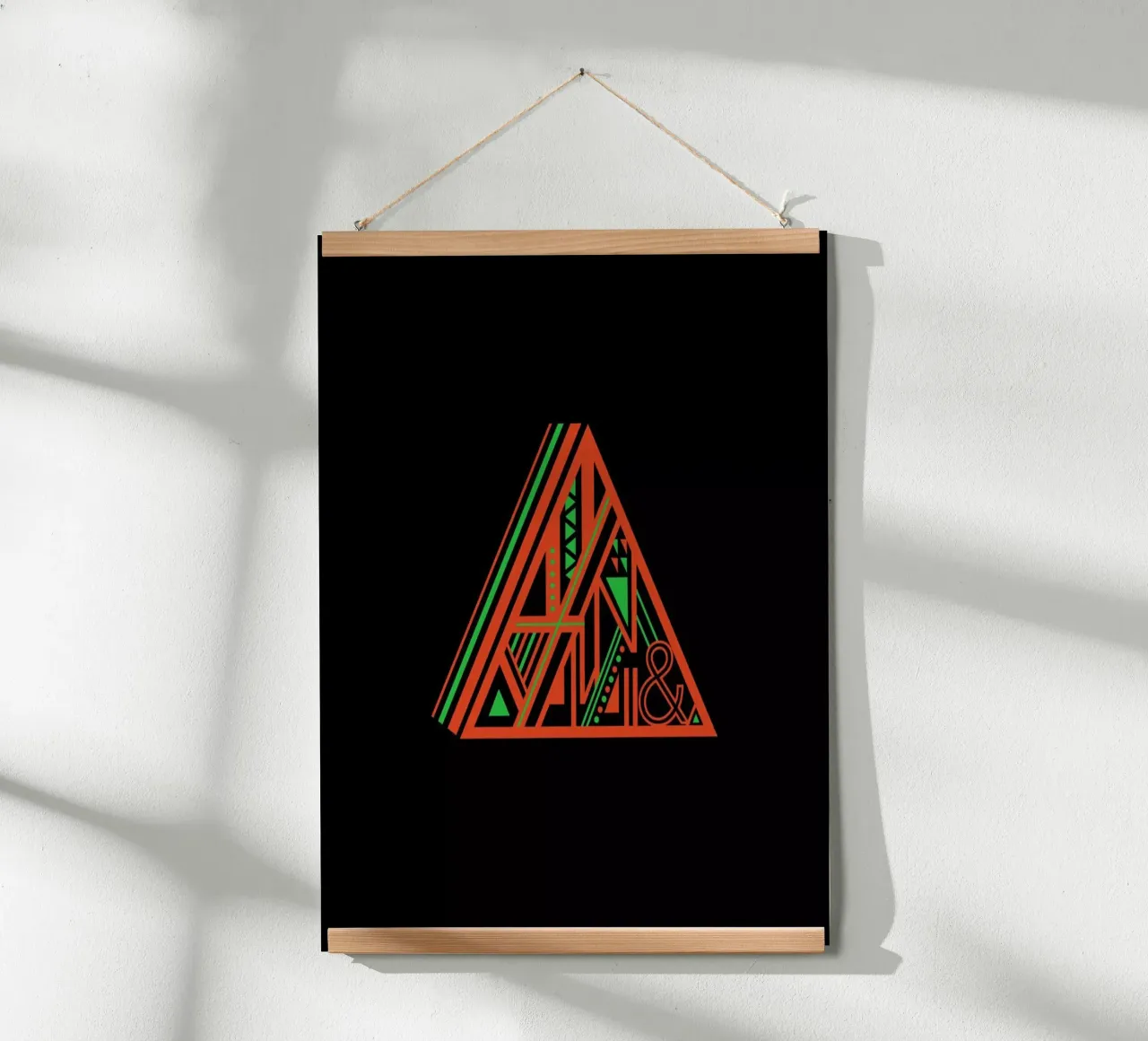 Triangle Poster von Petros Afshar
