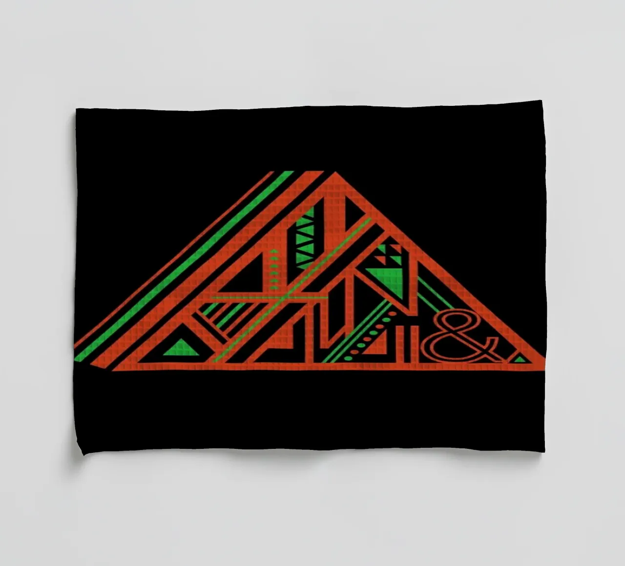 Triangle Geschirrtuch von Petros Afshar