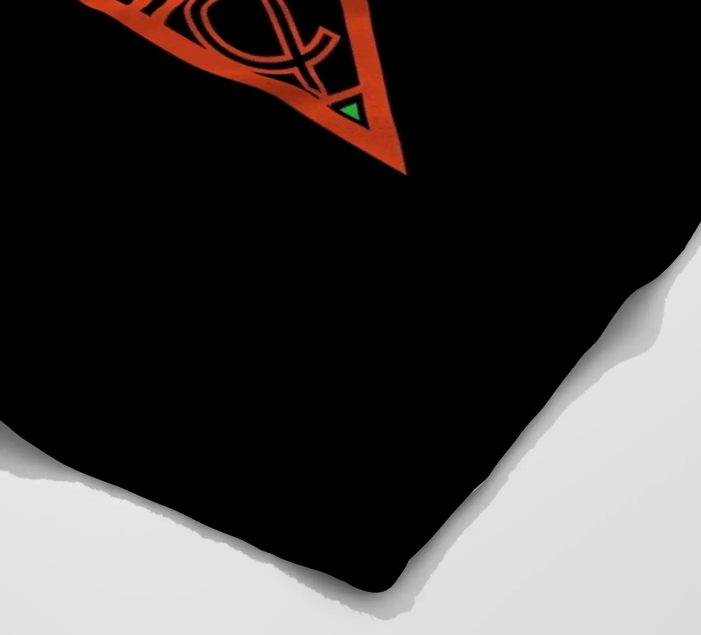Triangle fleece blanket by Petros Afshar