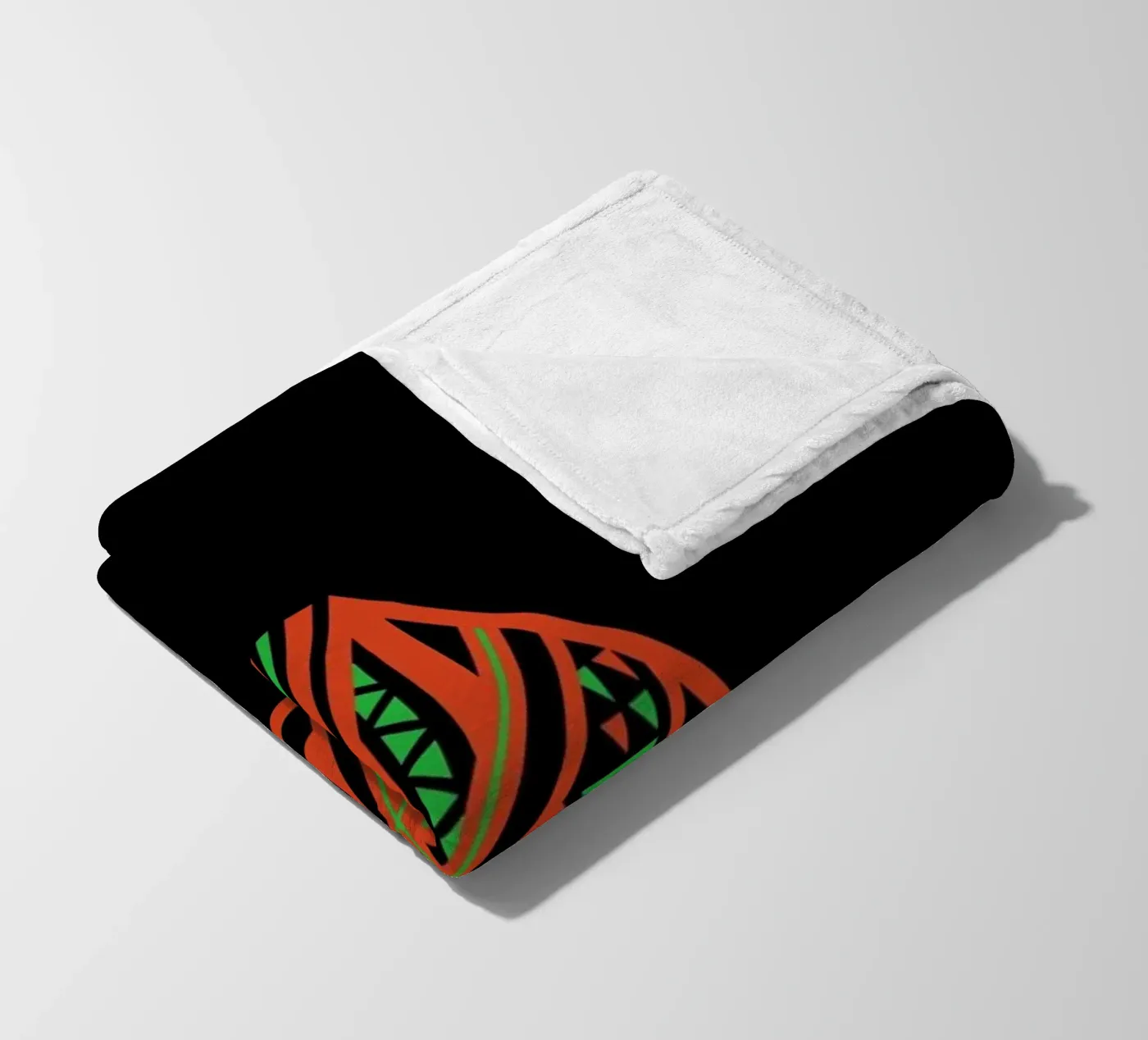 Triangle fleece blanket by Petros Afshar