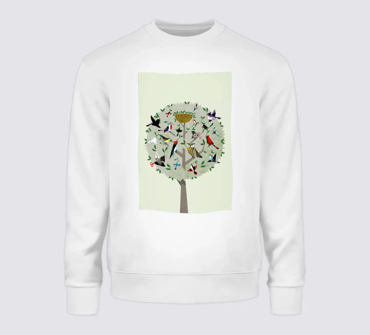 Bird Tree felpa da Pietari Posti