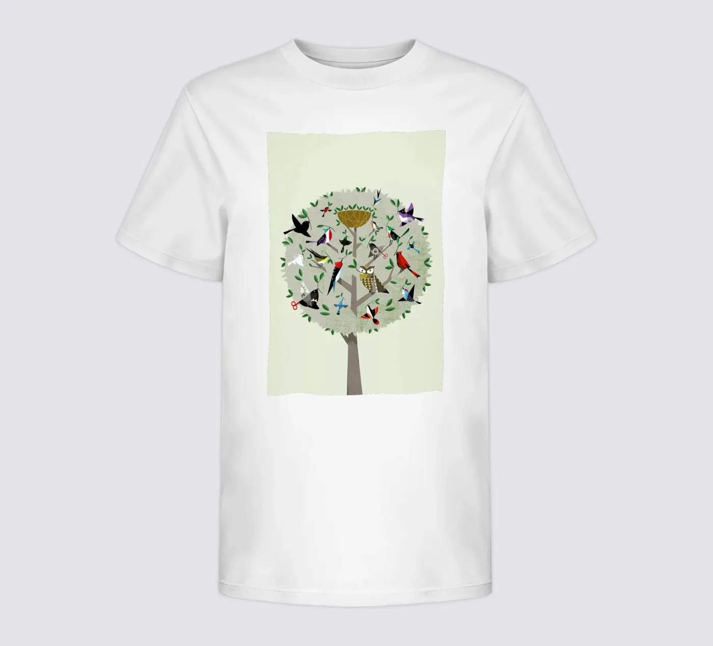 Bird Tree t-shirt bambini da Pietari Posti