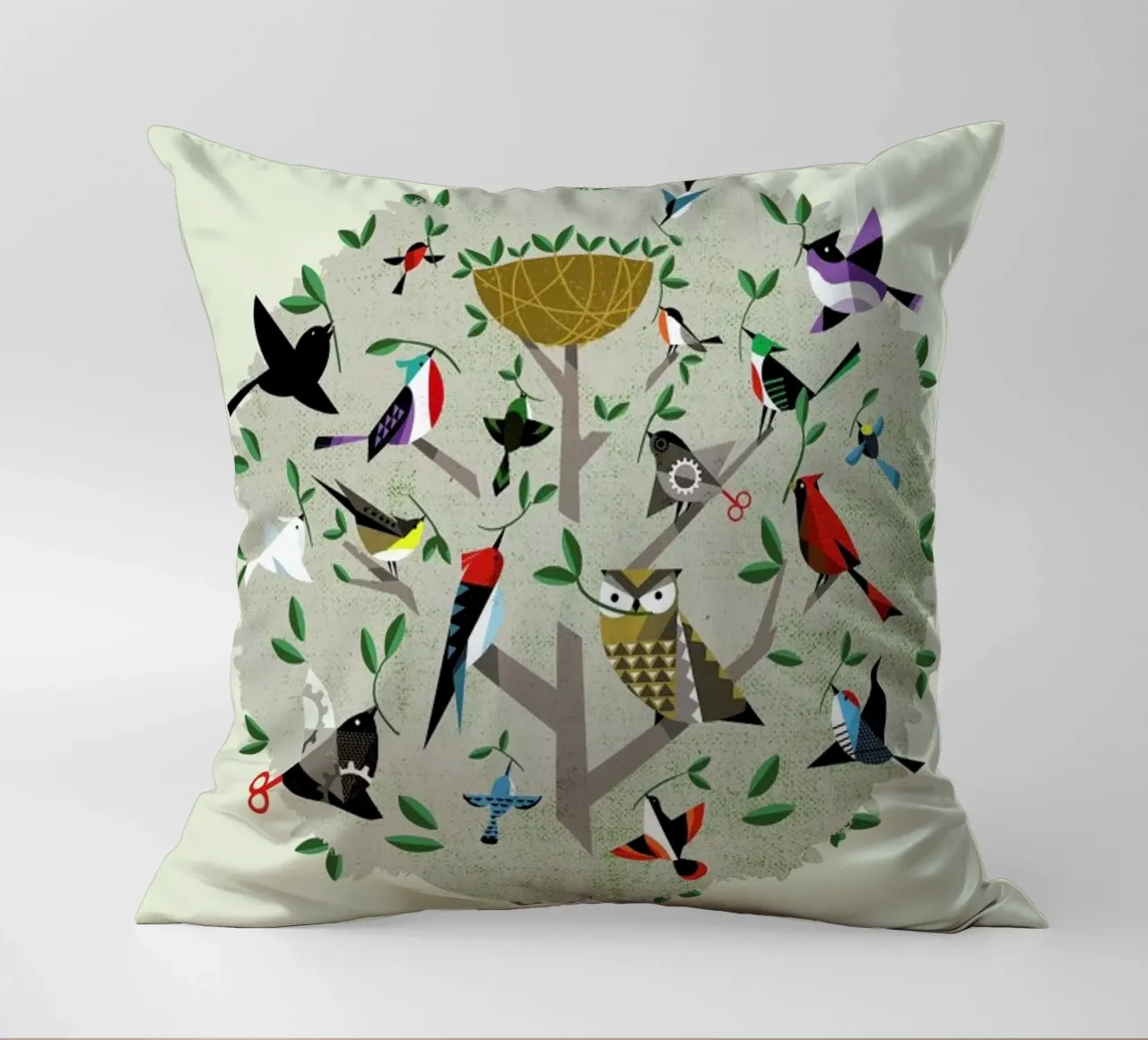 Bird Tree cuscino da Pietari Posti
