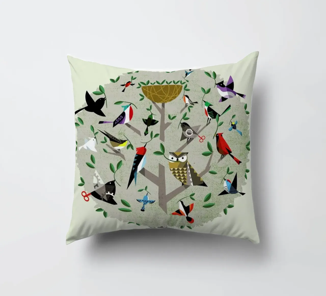 Bird Tree cuscino da Pietari Posti