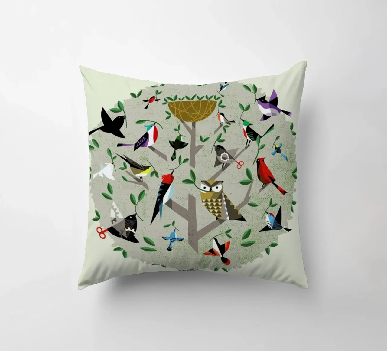 Bird Tree cuscino da Pietari Posti