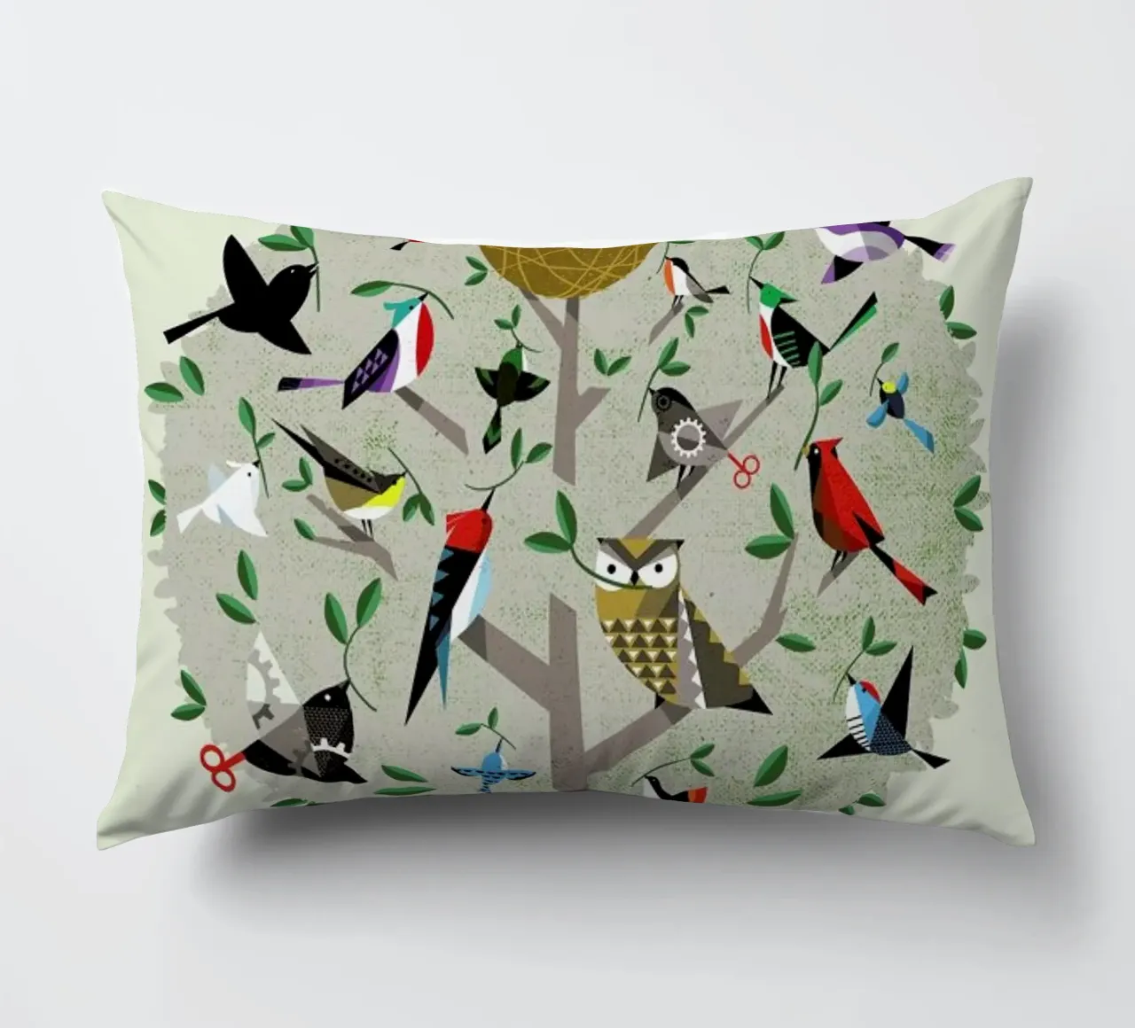 Bird Tree cuscino da Pietari Posti