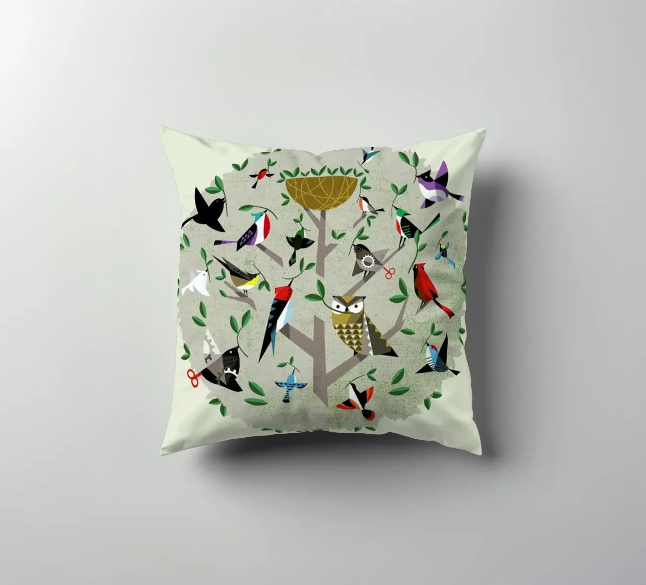Bird Tree cuscino da Pietari Posti