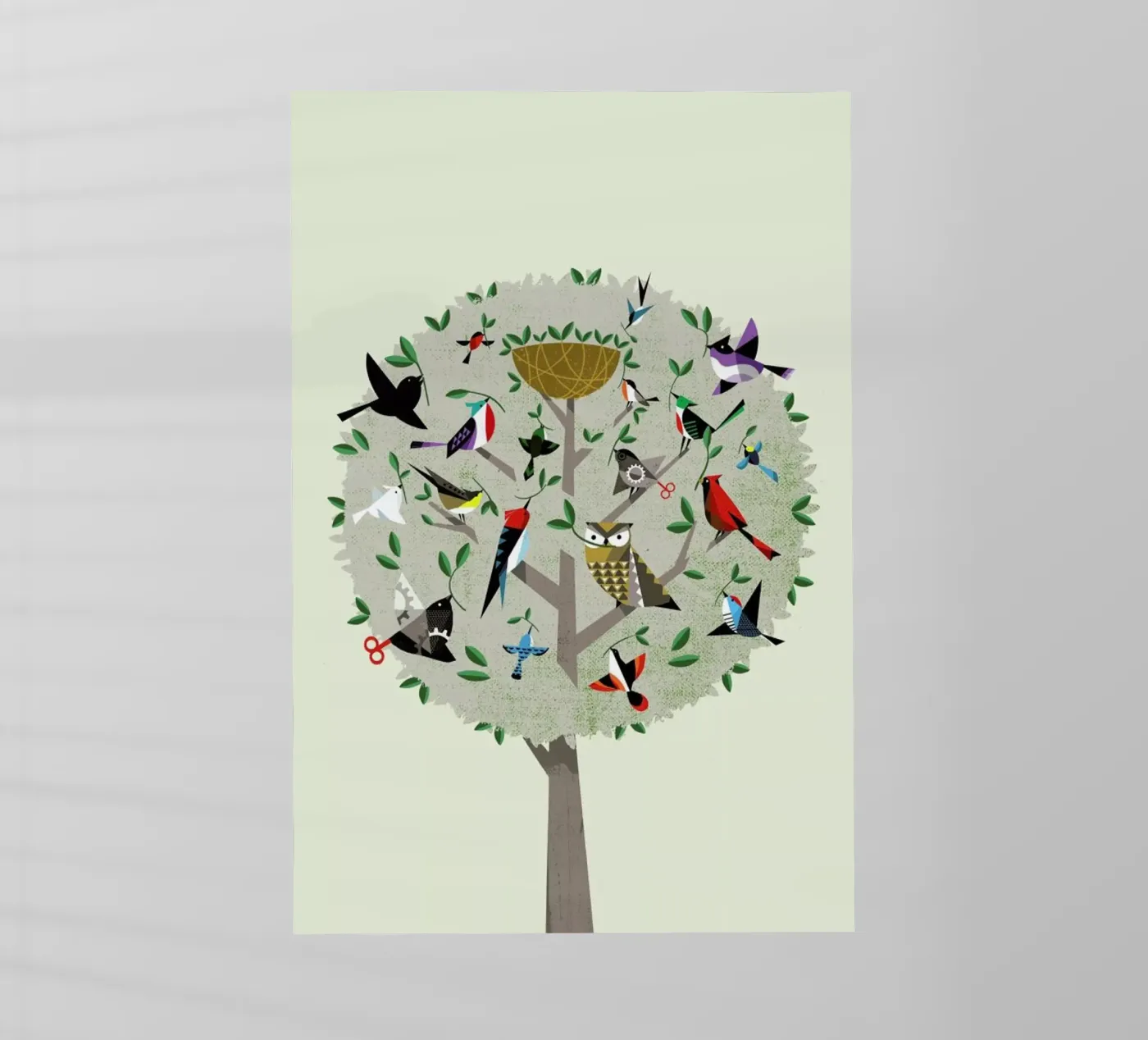 Bird Tree pellicola backlit da Pietari Posti