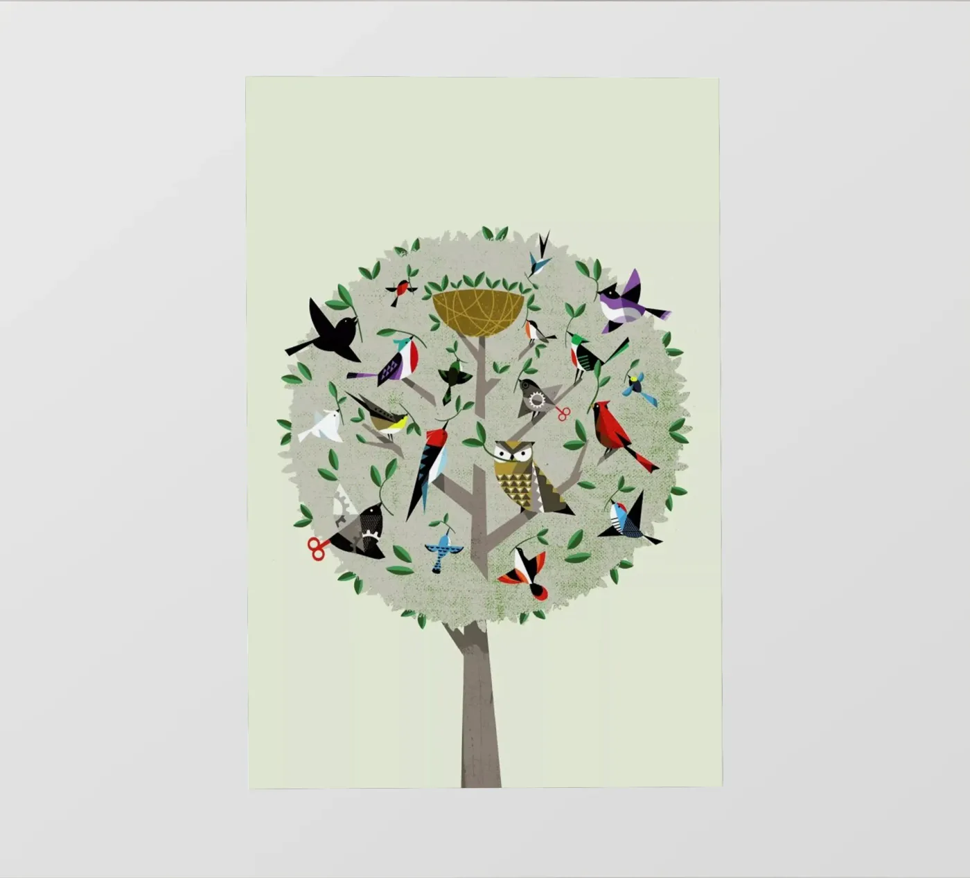 Bird Tree pellicola backlit da Pietari Posti