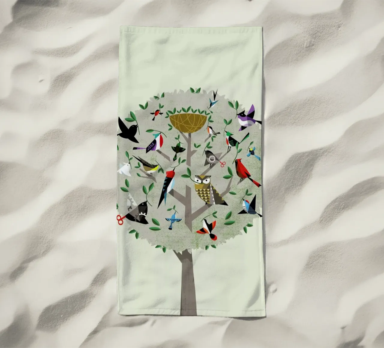 Bird Tree telo mare da Pietari Posti