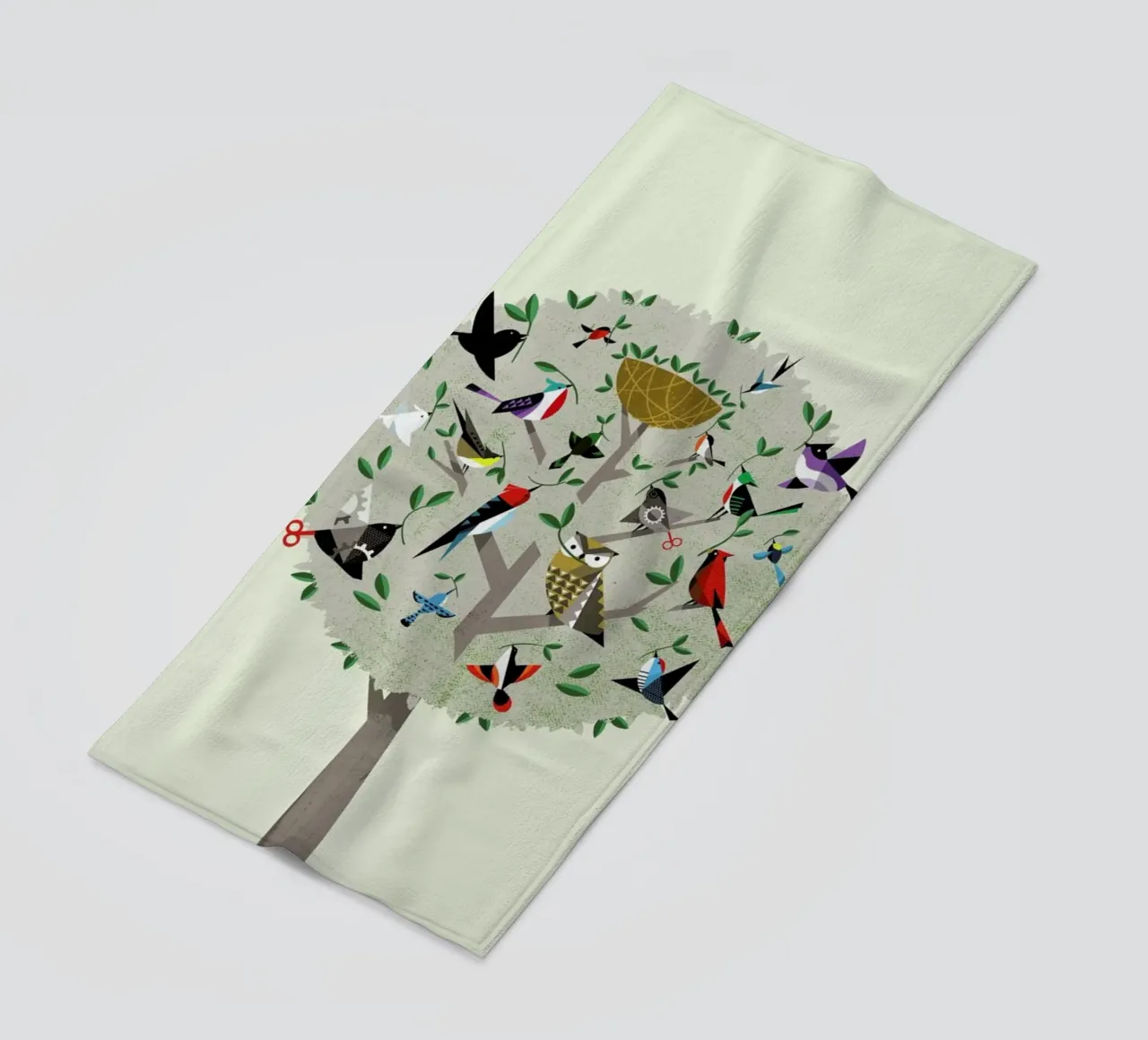 Bird Tree telo mare da Pietari Posti