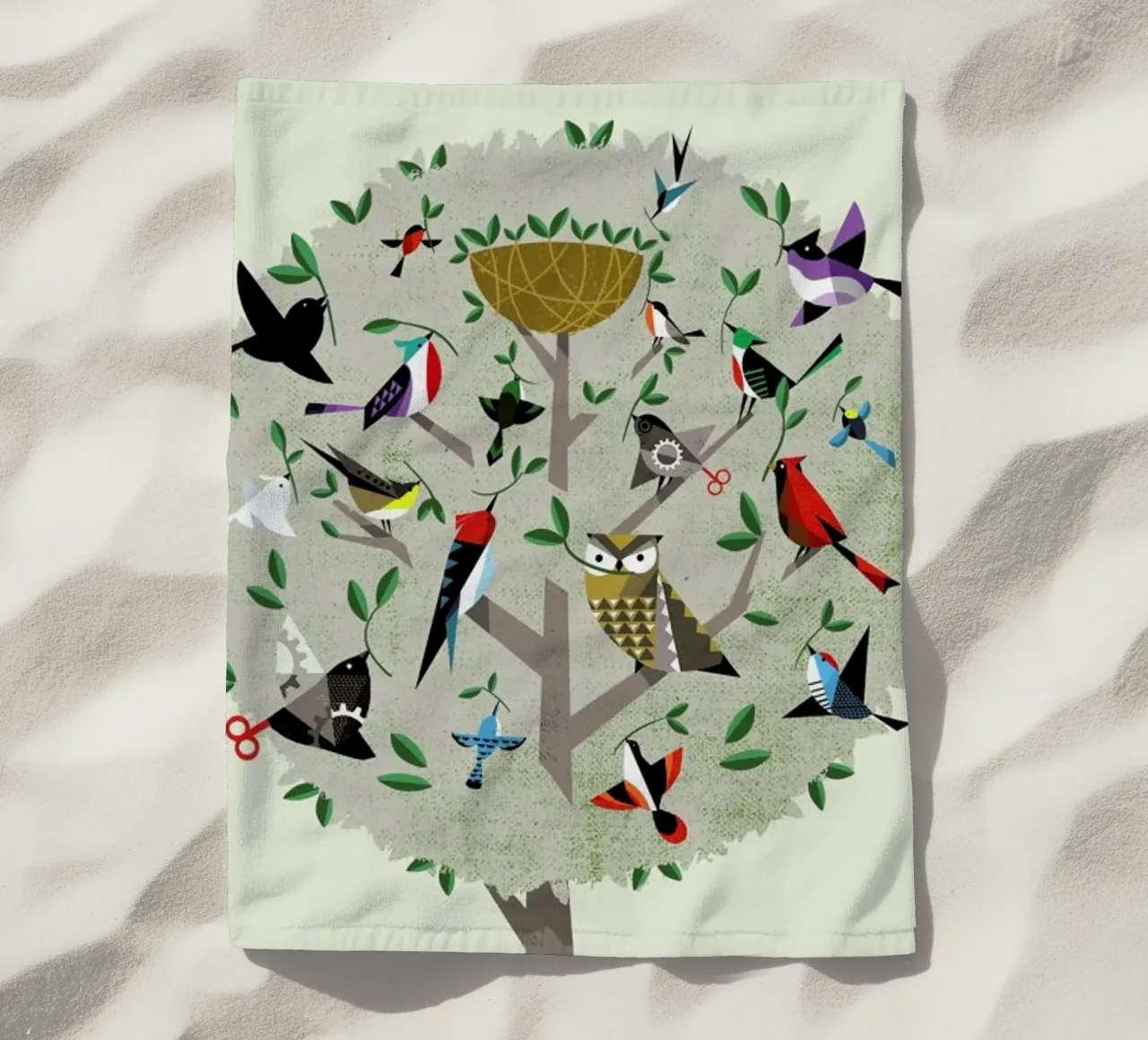 Bird Tree telo mare da Pietari Posti