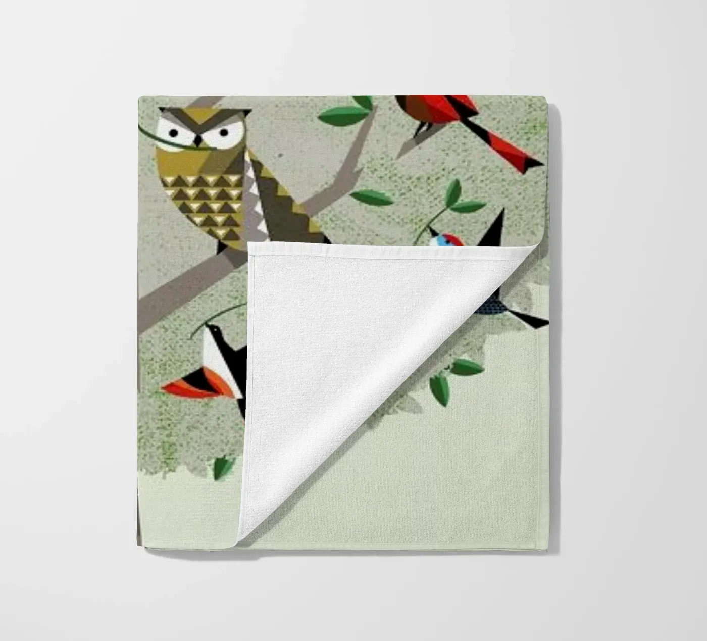 Bird Tree strandhanddoek van Pietari Posti