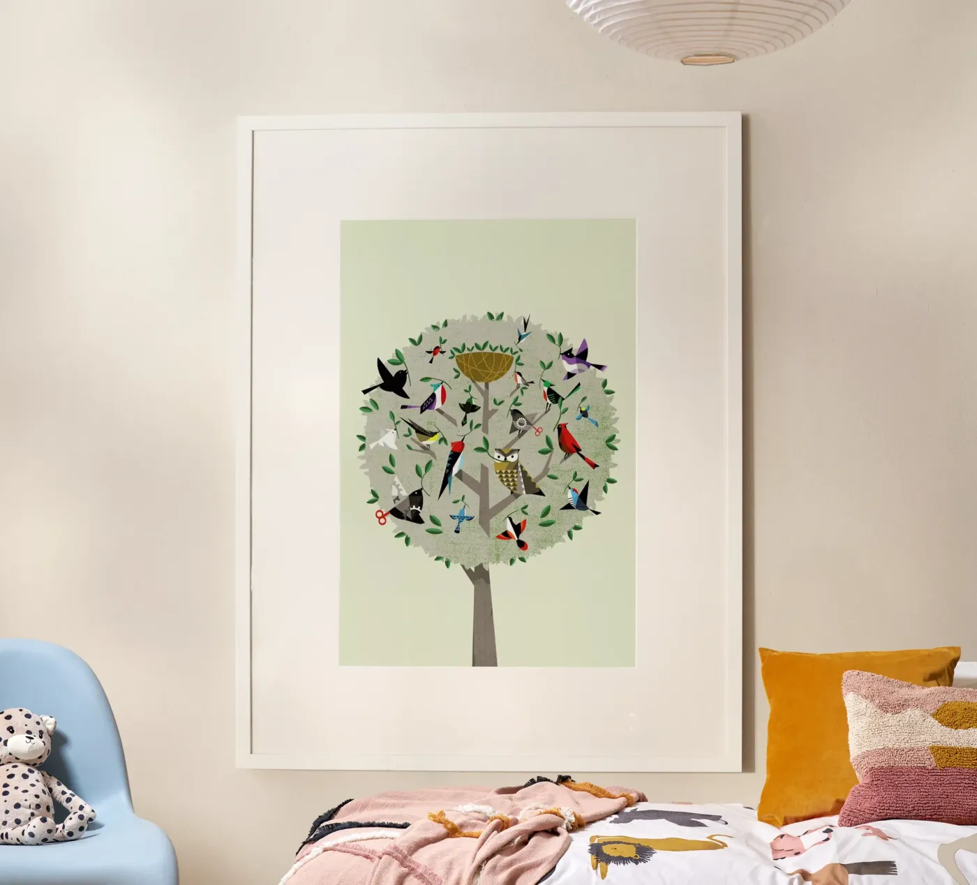 Bird Tree Poster von Pietari Posti