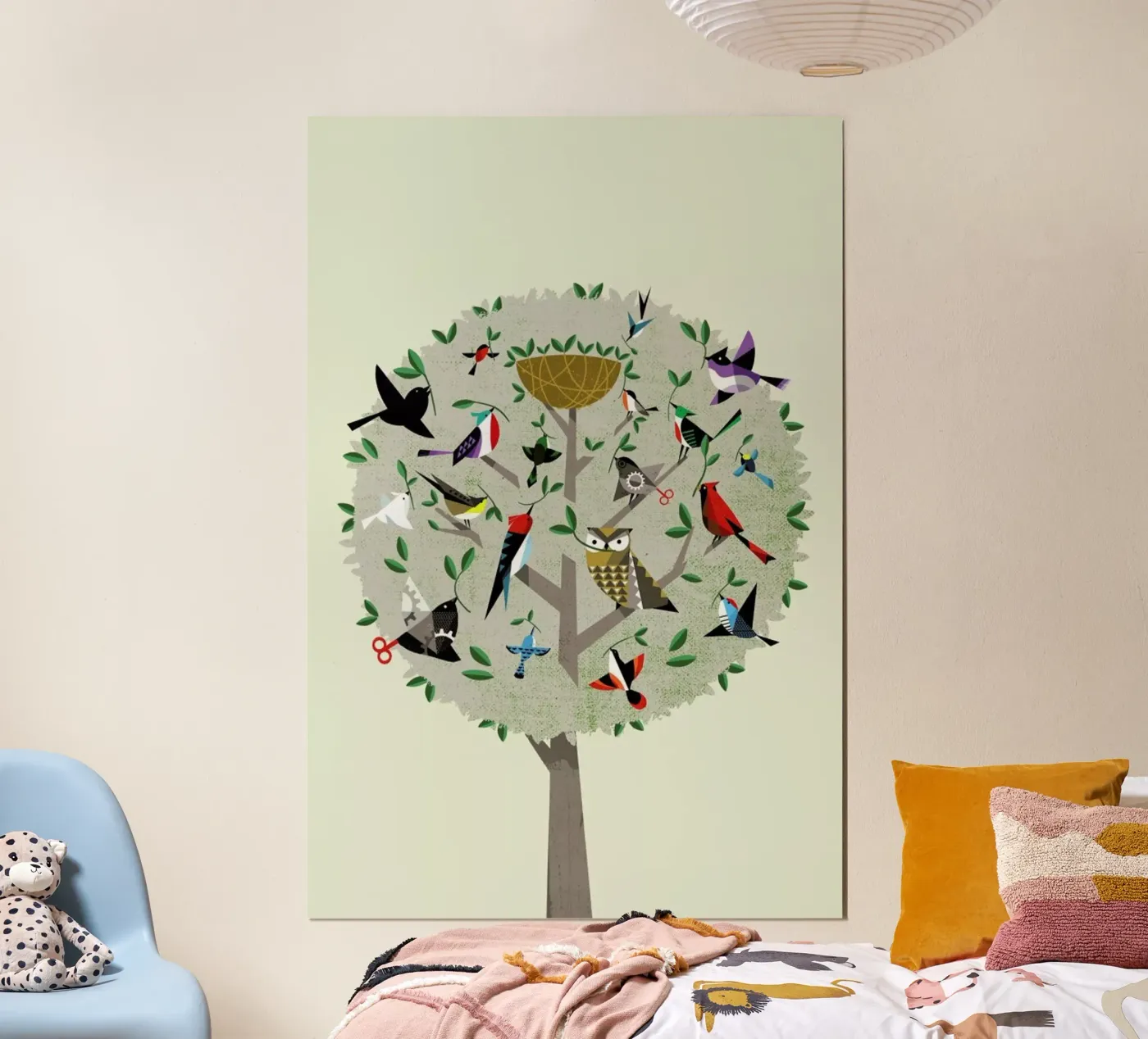 Bird Tree Poster von Pietari Posti