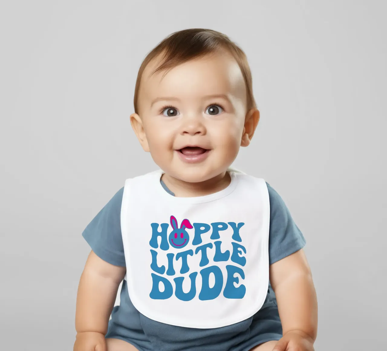 Hoppy Little Dude Pasqua bavaglino da onefeelshop