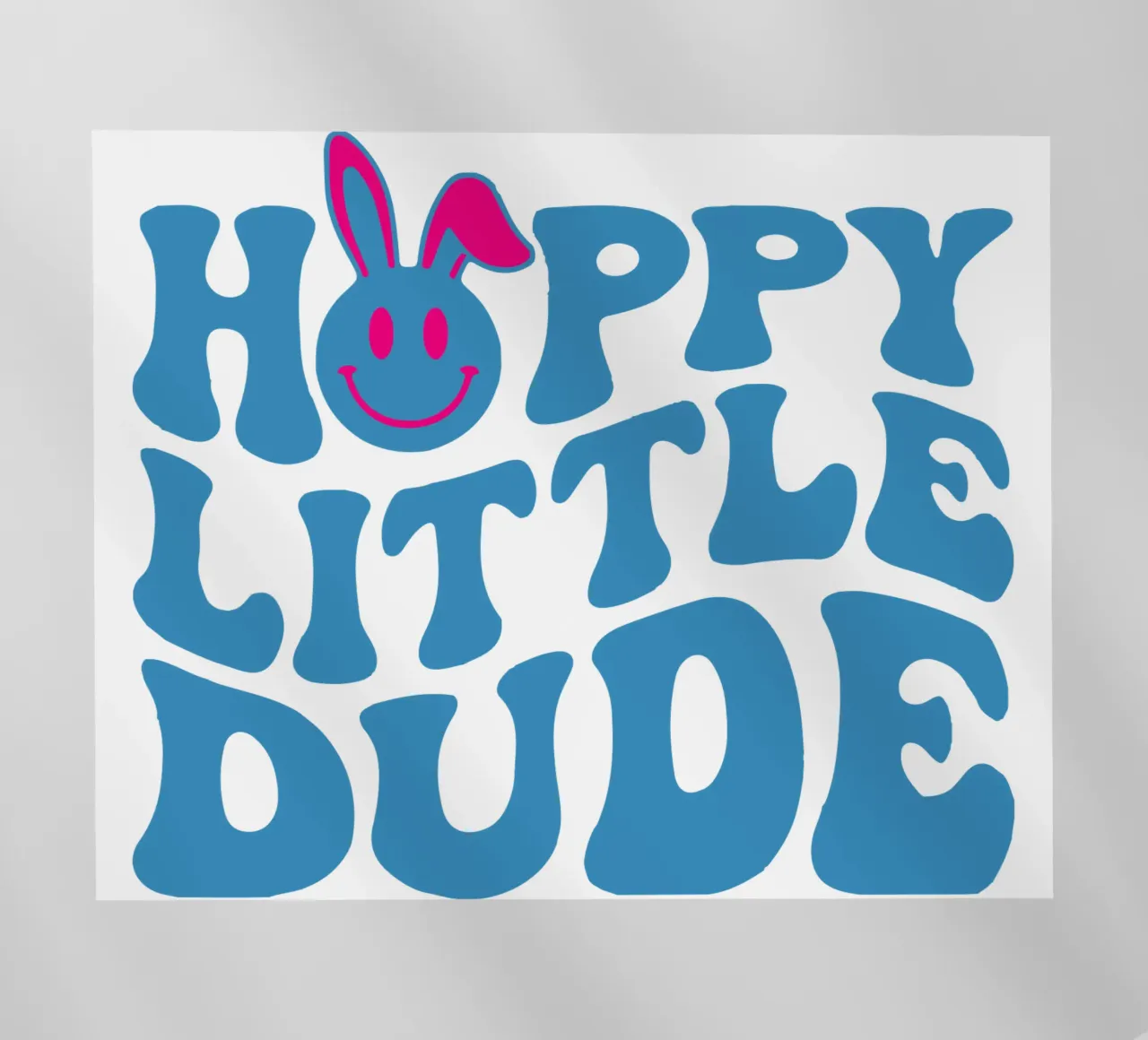 Hoppy Little Dude Pasqua pellicola backlit da onefeelshop