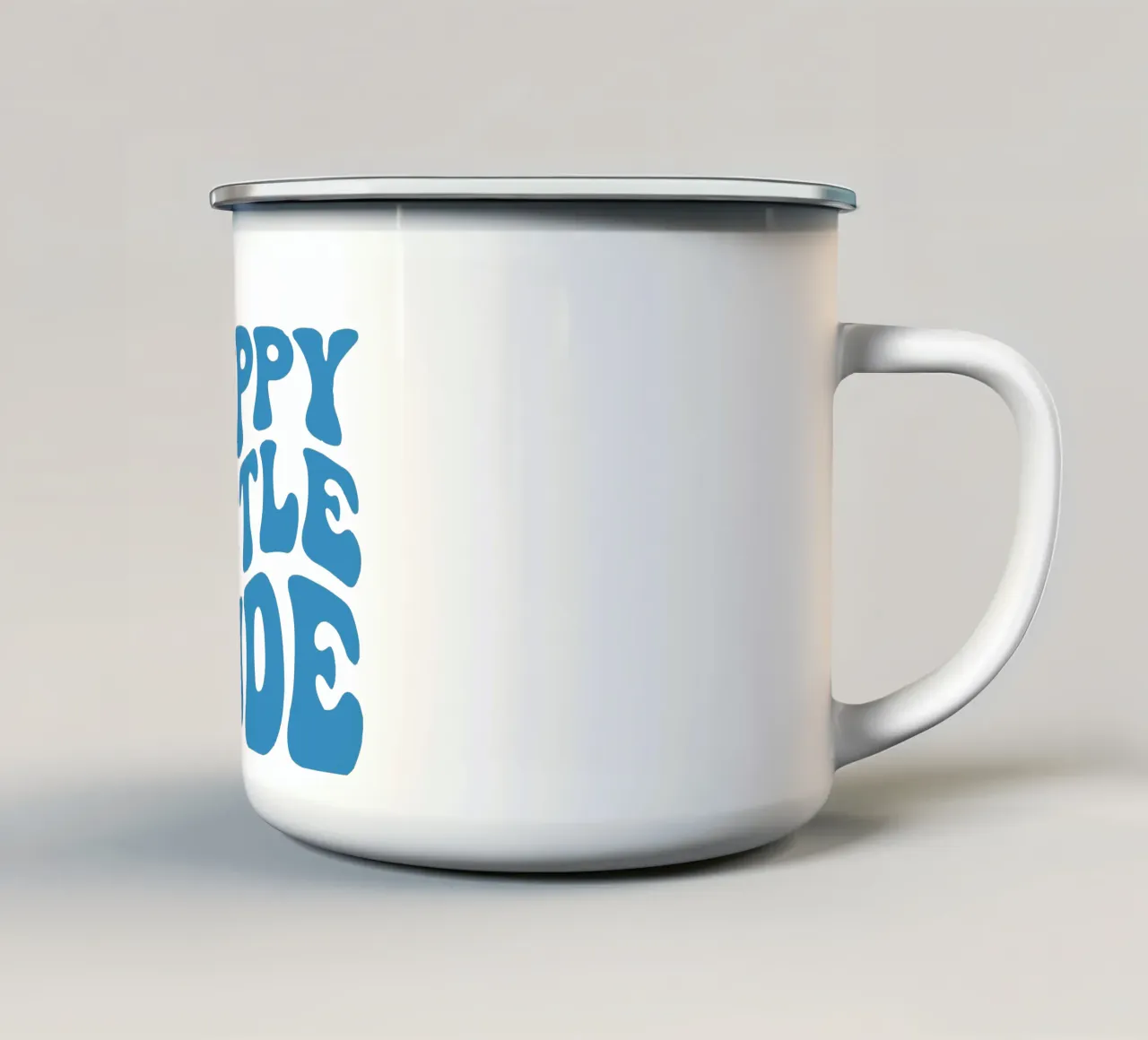 Hoppy Little Dude Pasqua tazza in smalto da onefeelshop