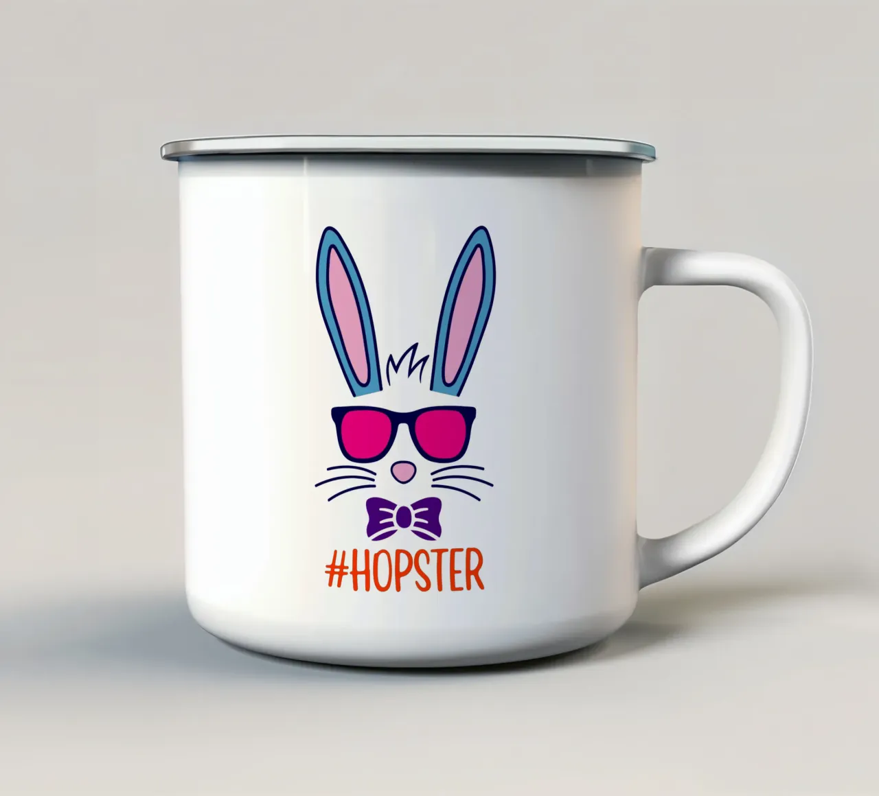 hopster pasqua felice tazza in smalto da onefeelshop
