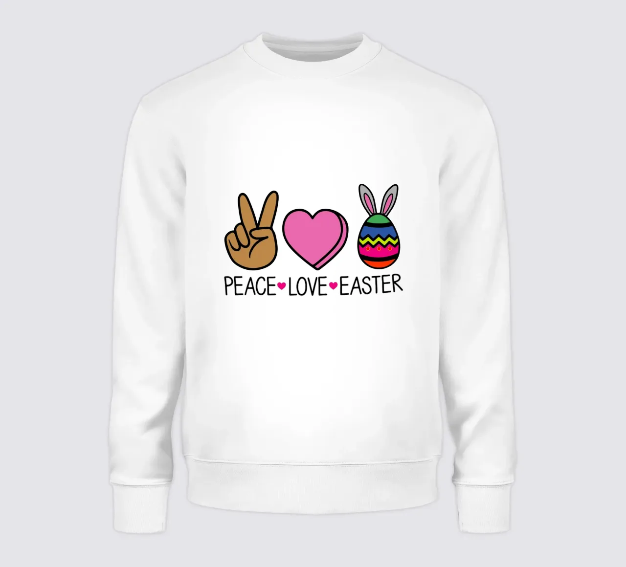 PACE AMORE PASQUA felpa da onefeelshop