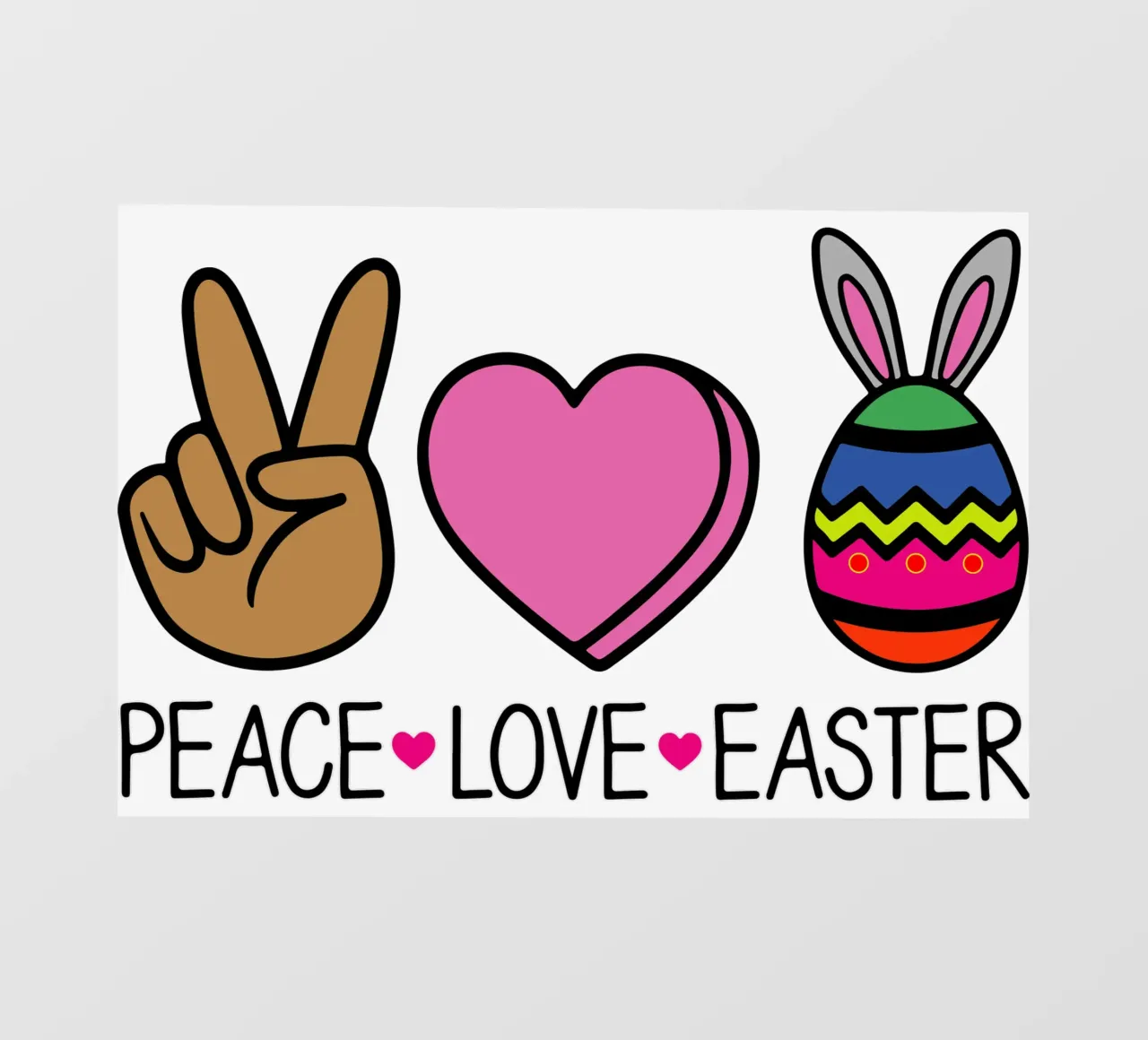 PACE AMORE PASQUA pellicola backlit da onefeelshop