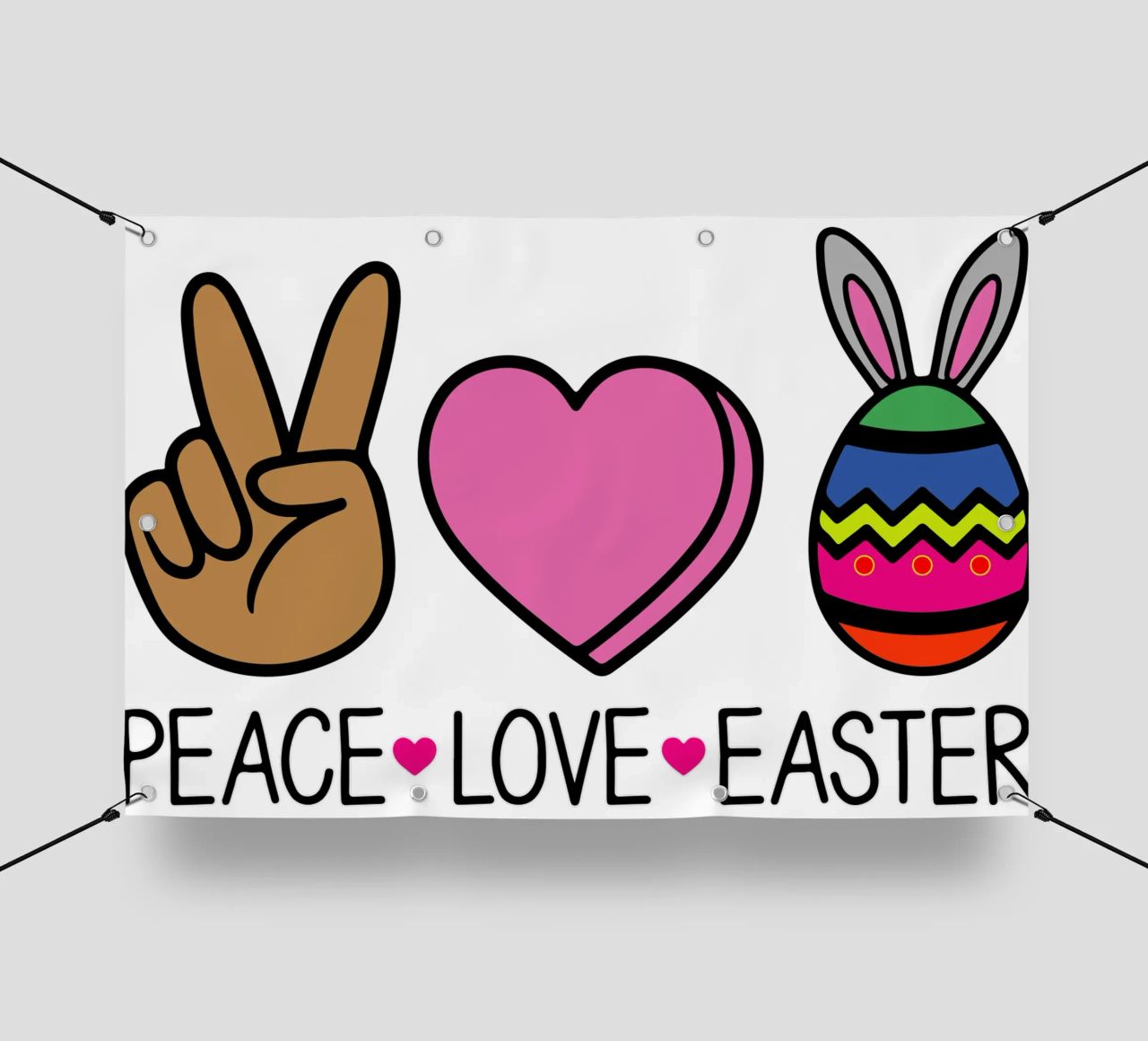 PACE AMORE PASQUA telo in pvc da onefeelshop