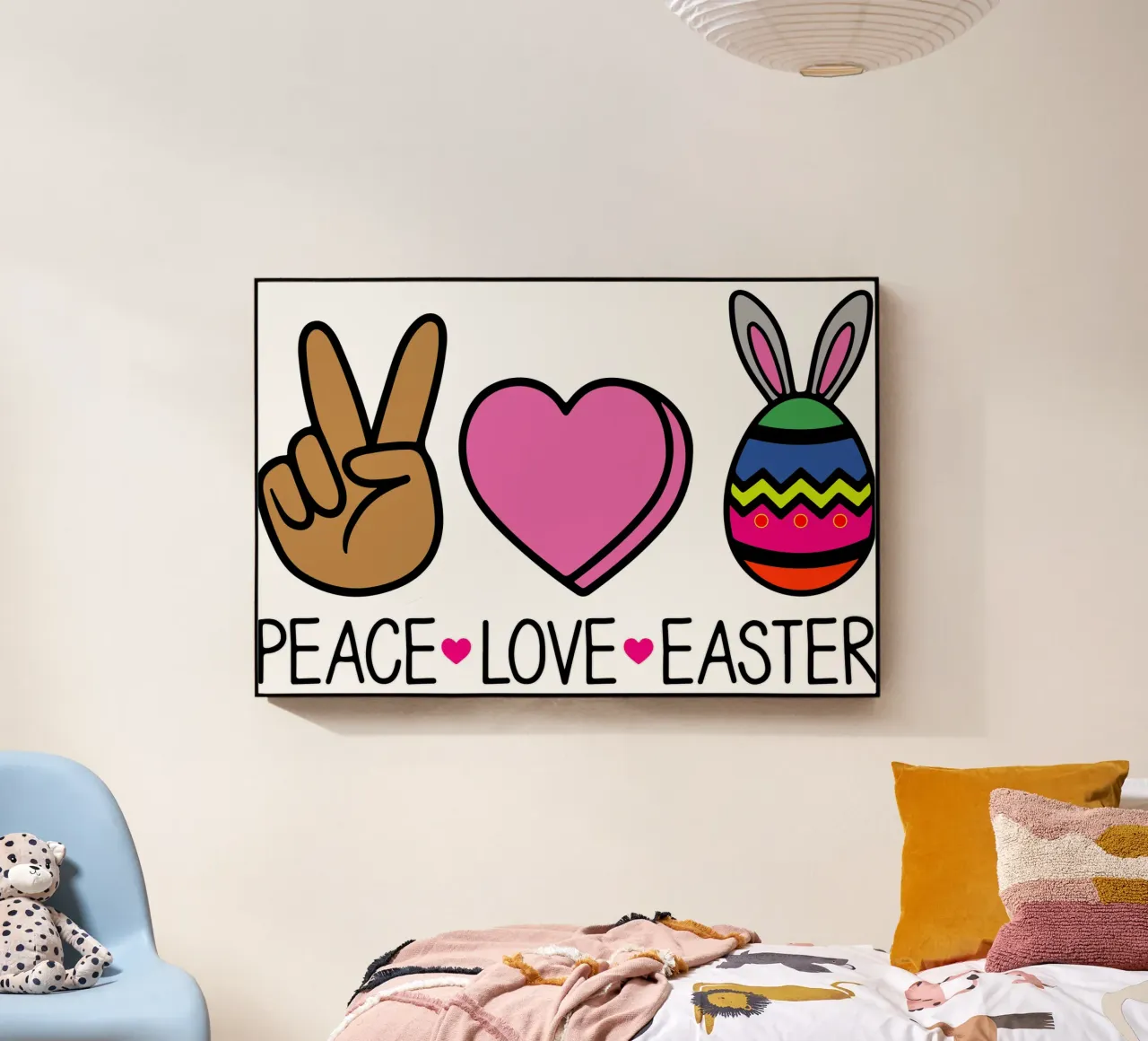 PACE AMORE PASQUA plexiglass da onefeelshop