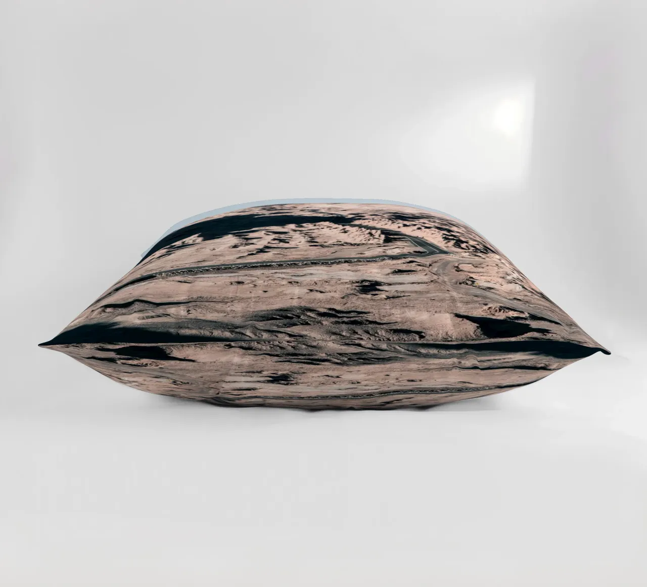 Mania Landscapes Raw 1 Valle de la Luna (Chile) decorative cushion by Mania Print Collection