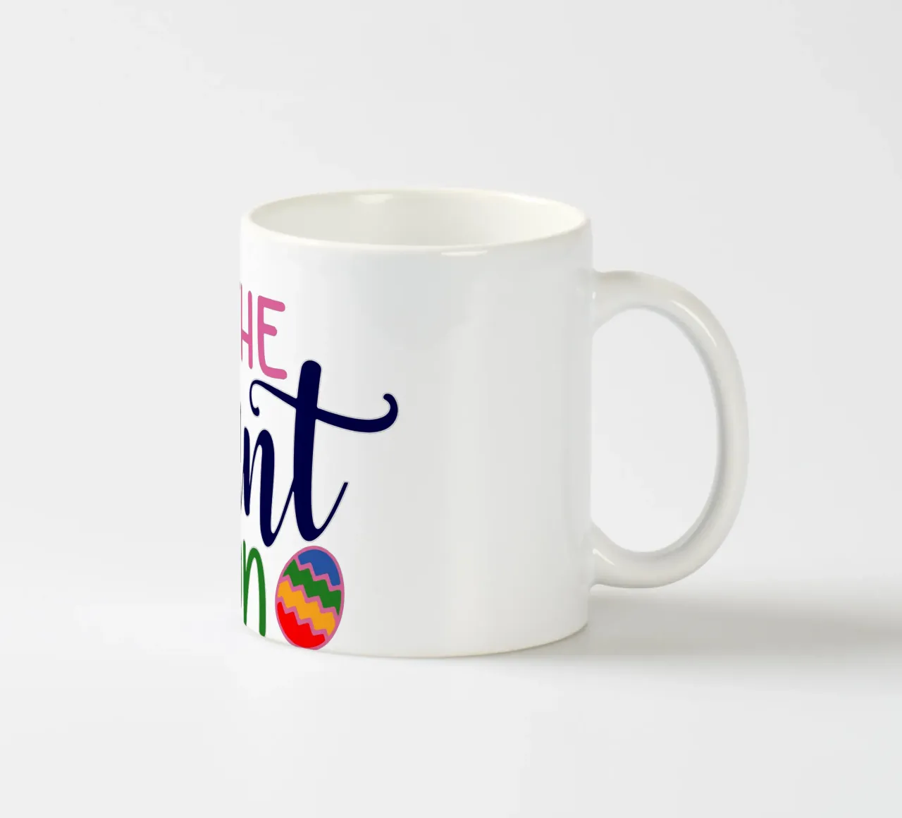 Frohe Ostern die Jagd geht weiter Keramik Tasse von onefeelshop
