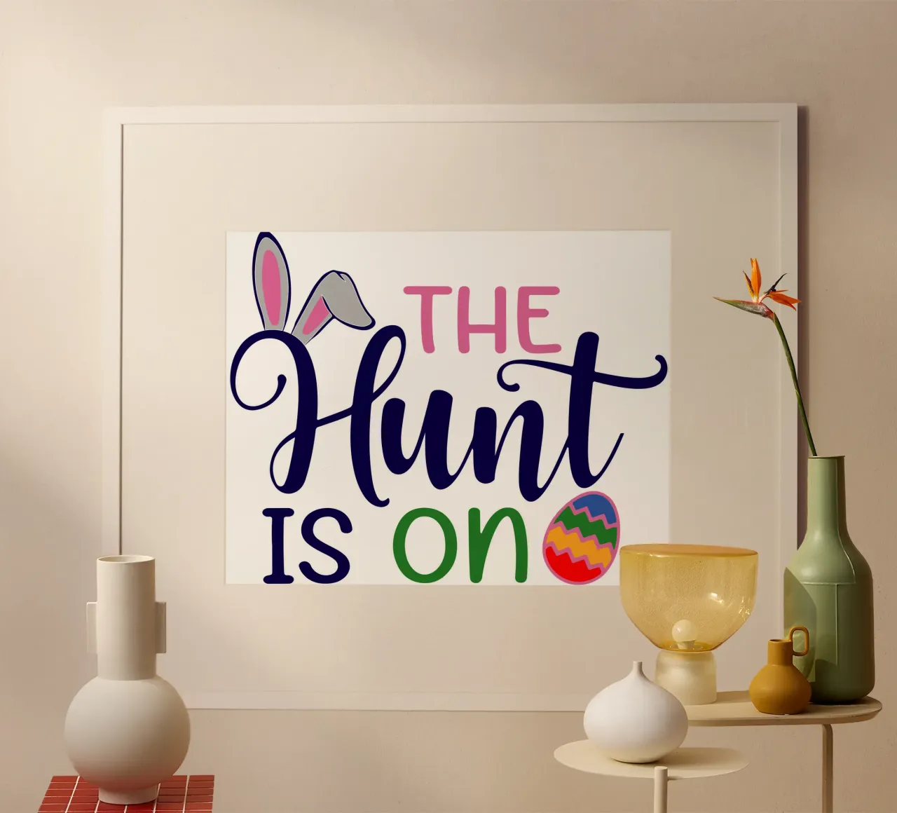 Joyeuses Pâques, la chasse est ouverte poster de onefeelshop