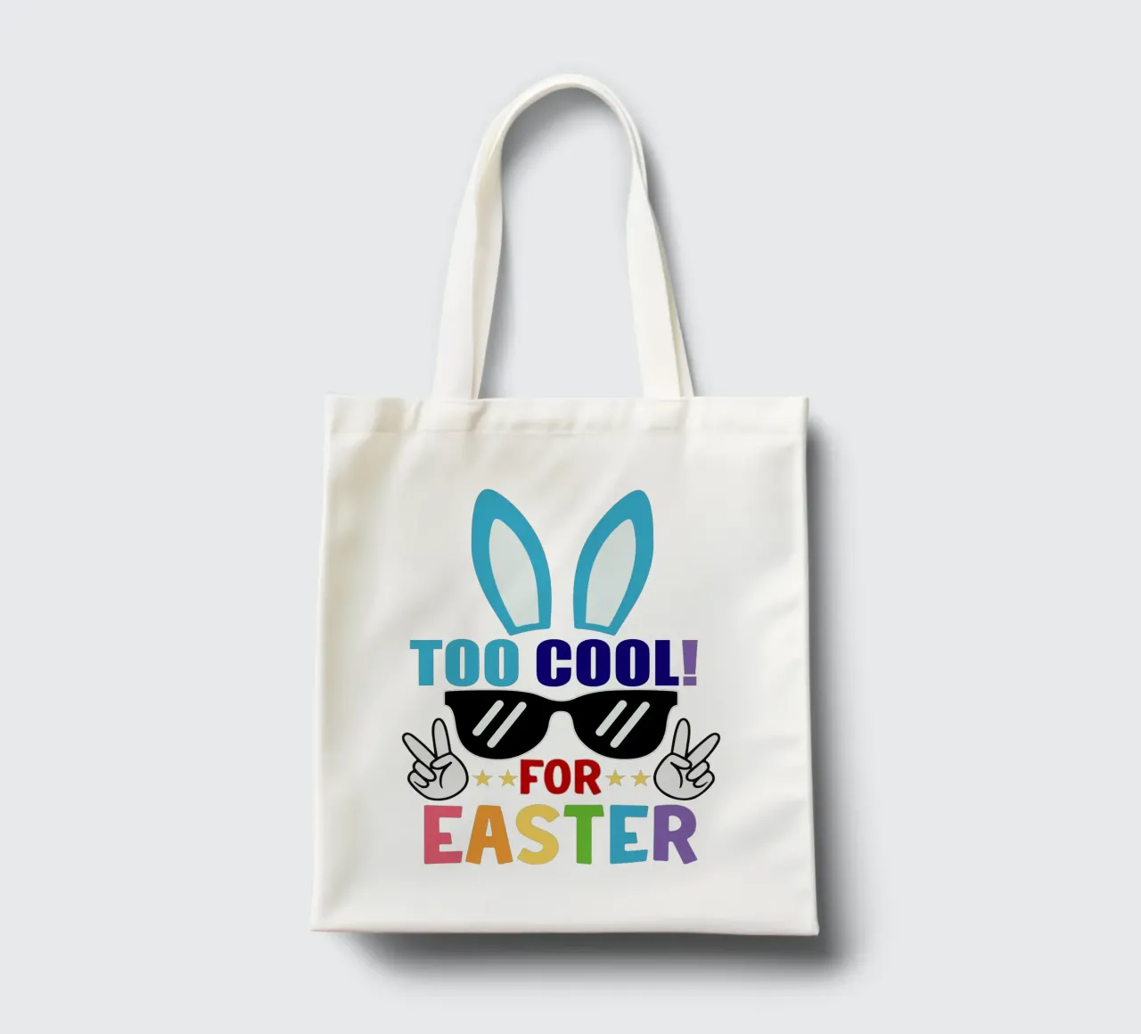 zu kühl für Ostern Jutebeutel von onefeelshop