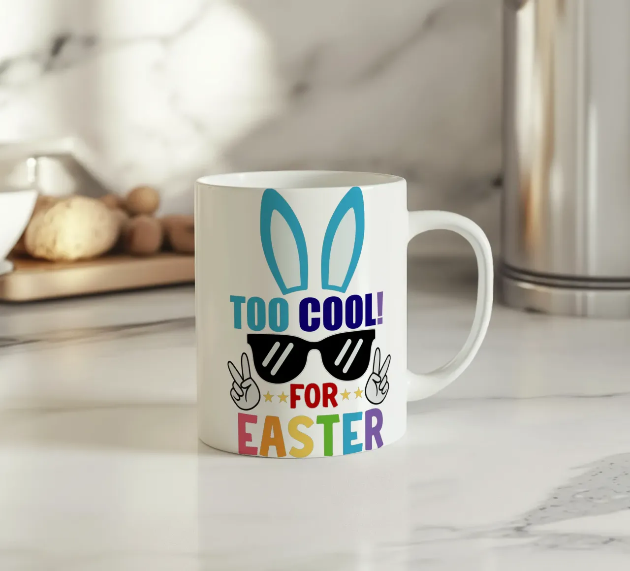 per raffreddare la Pasqua tazza in ceramica da onefeelshop
