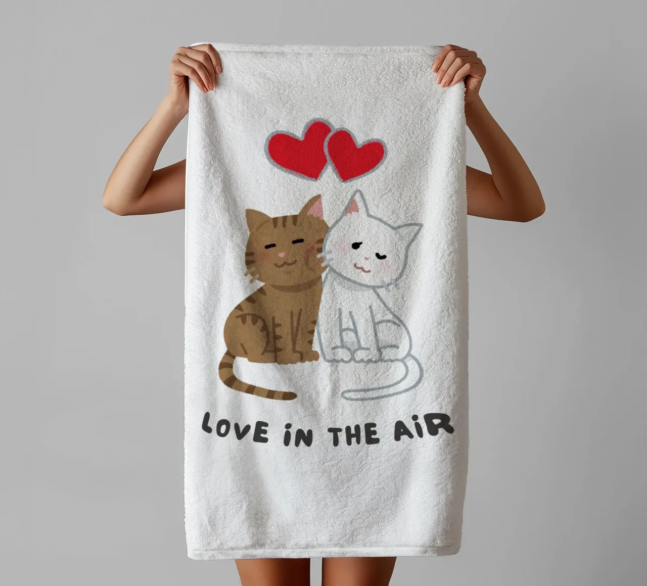 Valentines Day asciugamano da bagno da Dreamer10