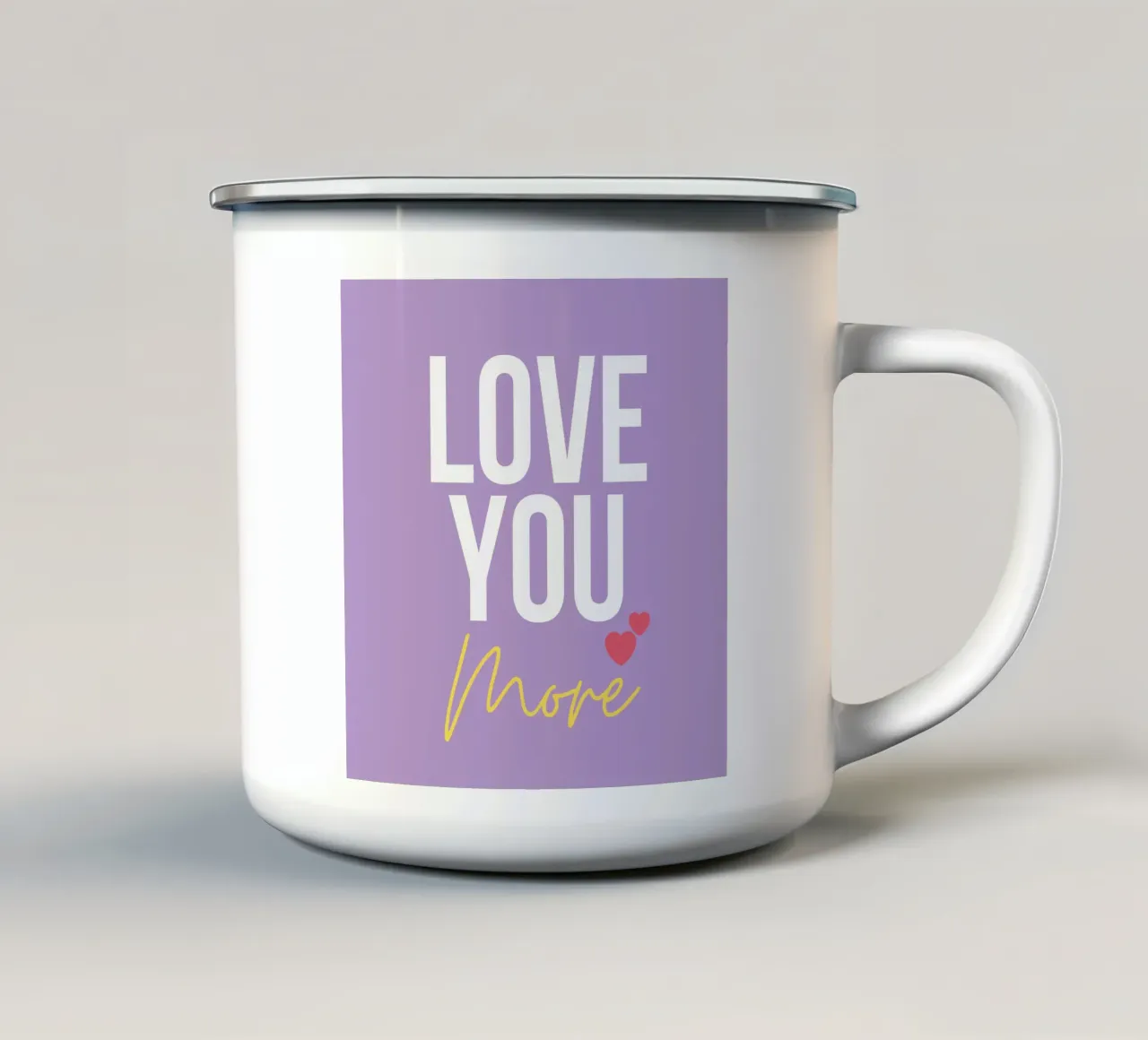 Valentines Day tazza in smalto da Dreamer10