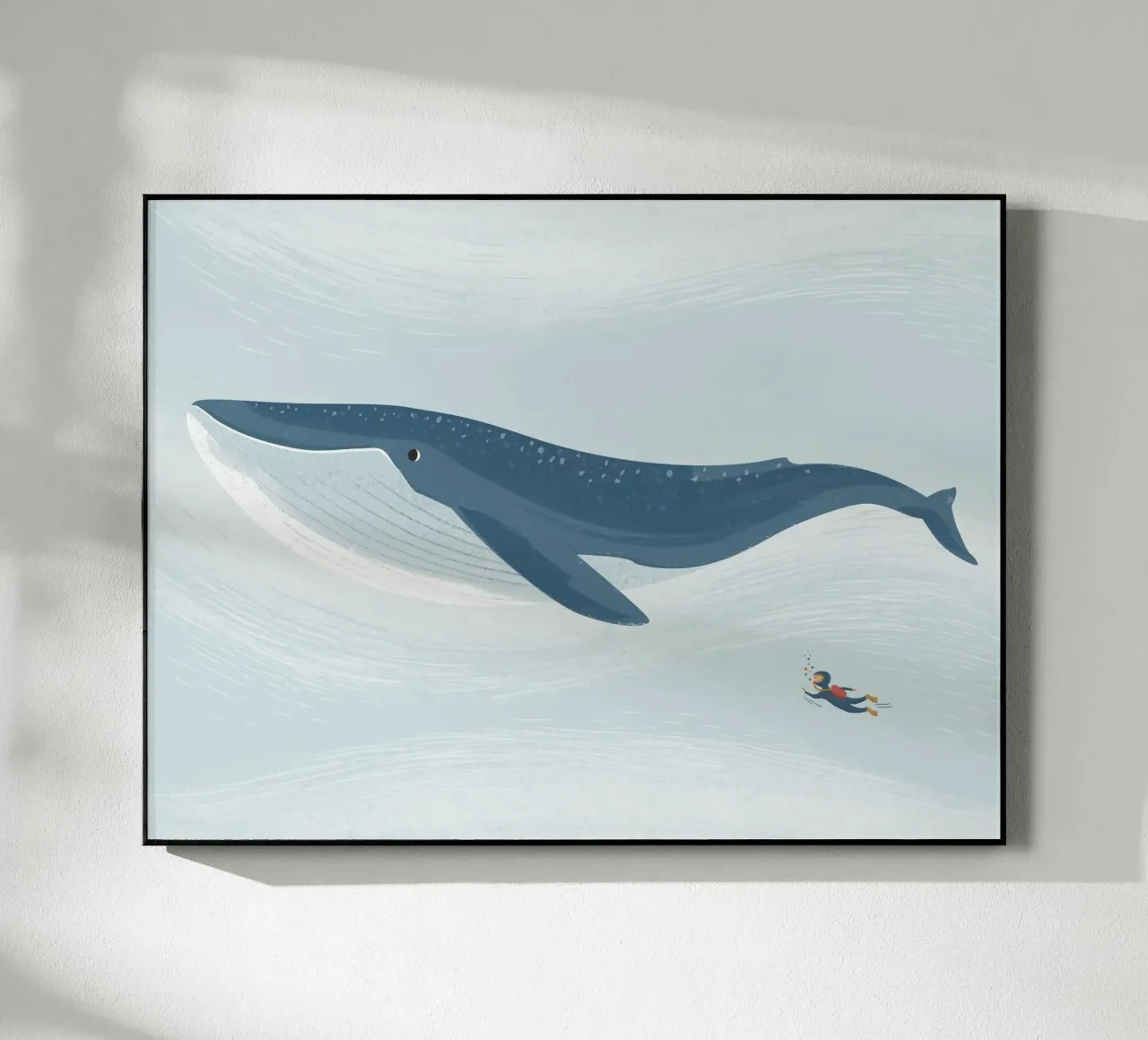 Blauwal plexiglass da VIERUNDFÜNFZIG