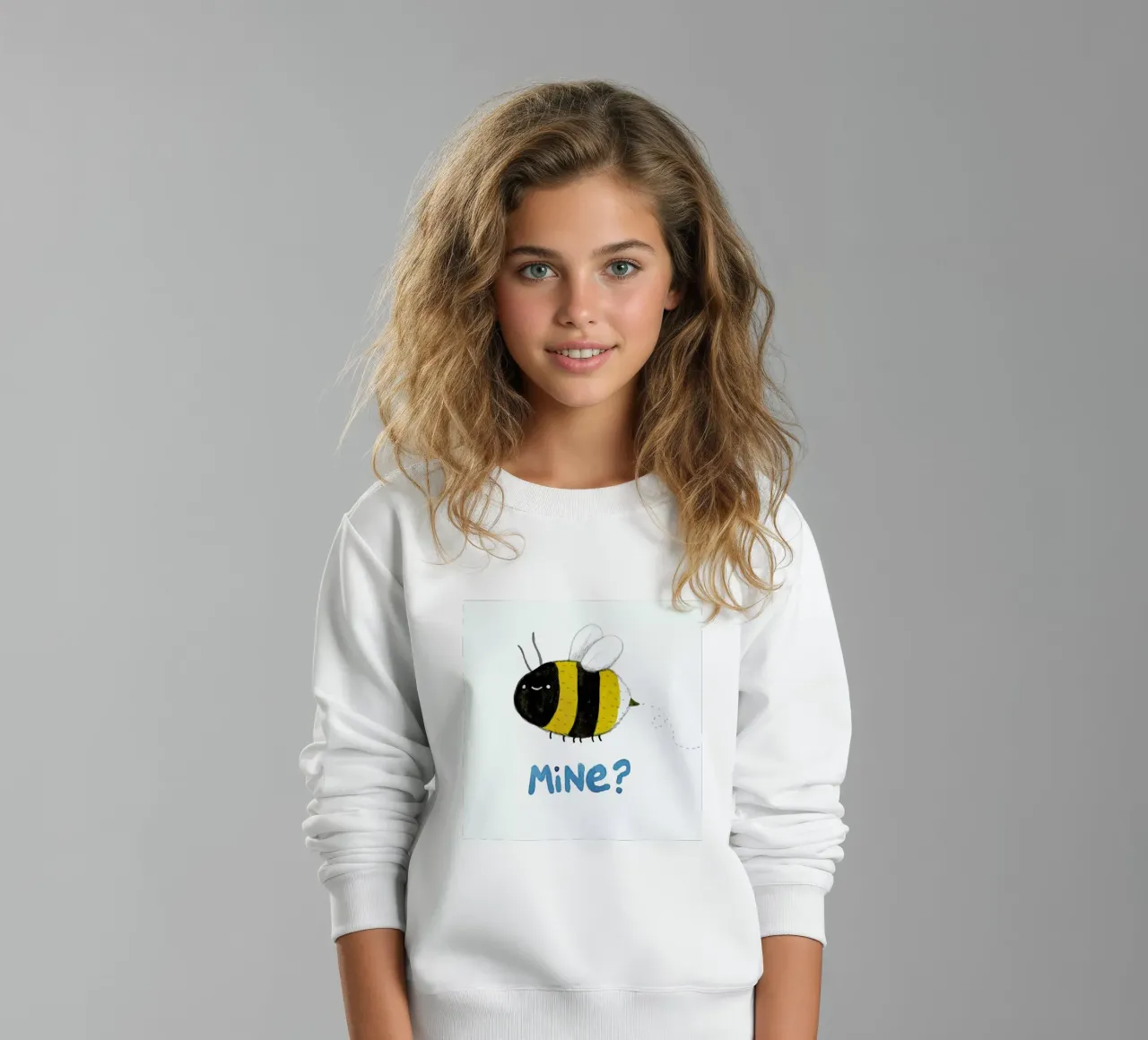 Bee Mine felpa bambino da Sophie Corrigan