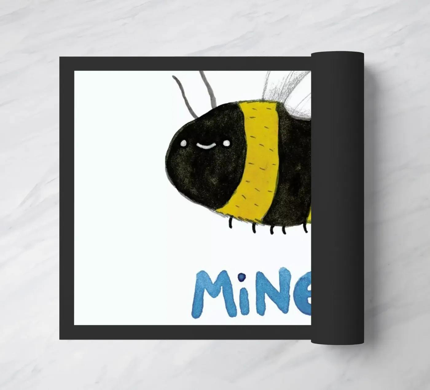 Bee Mine Fußmatte von Sophie Corrigan