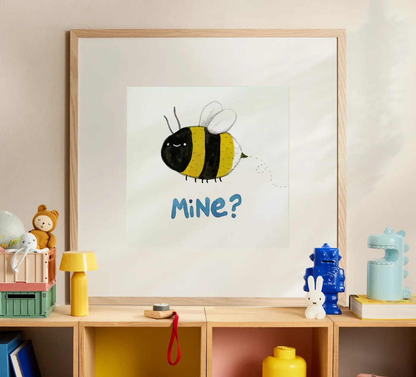 Bee Mine poster by Sophie Corrigan