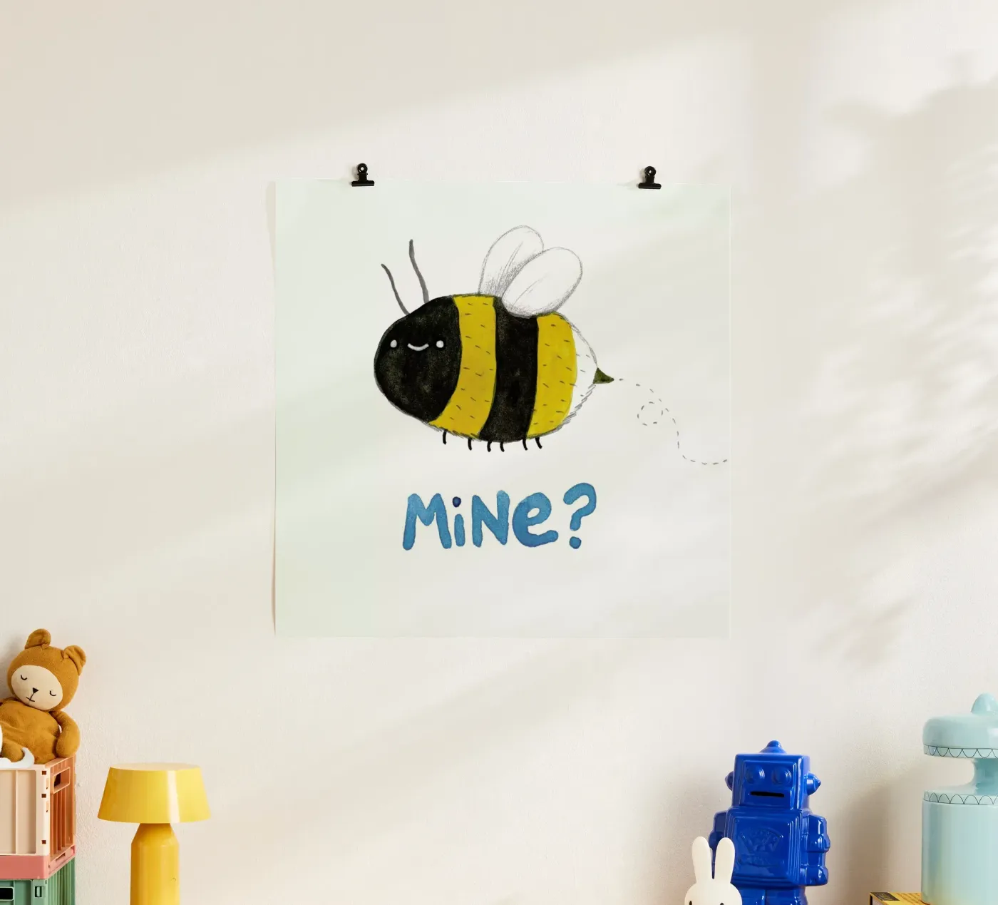 Bee Mine poster by Sophie Corrigan