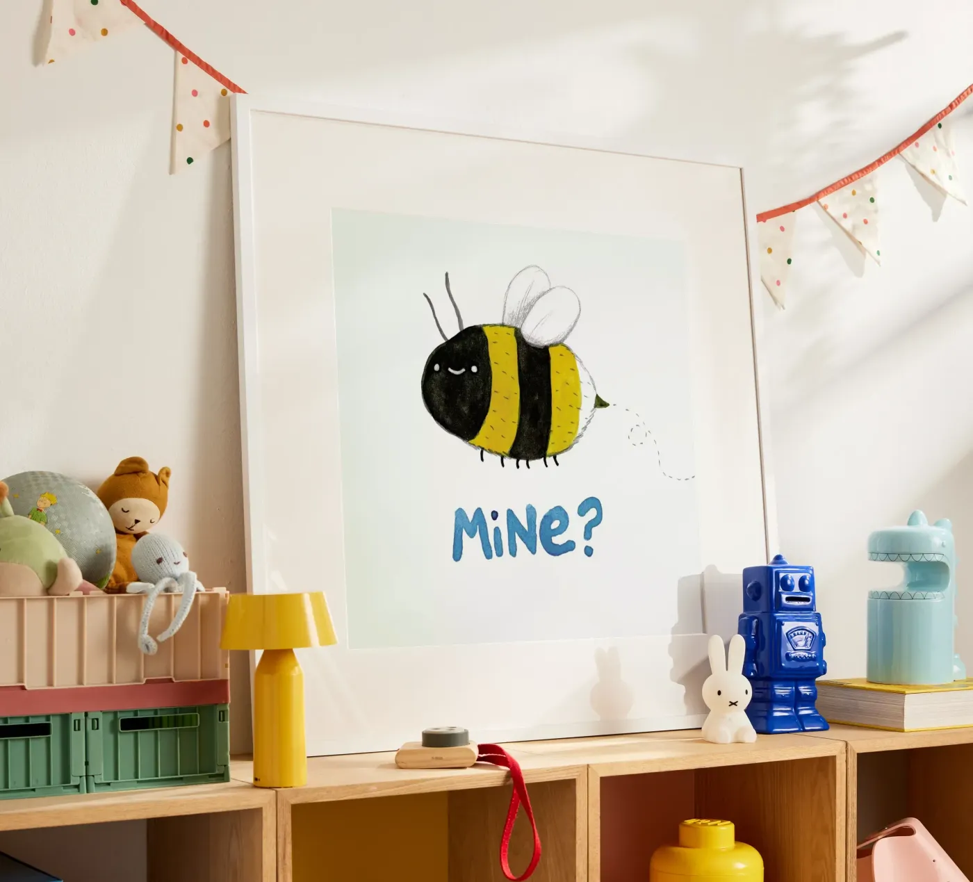 Bee Mine poster by Sophie Corrigan