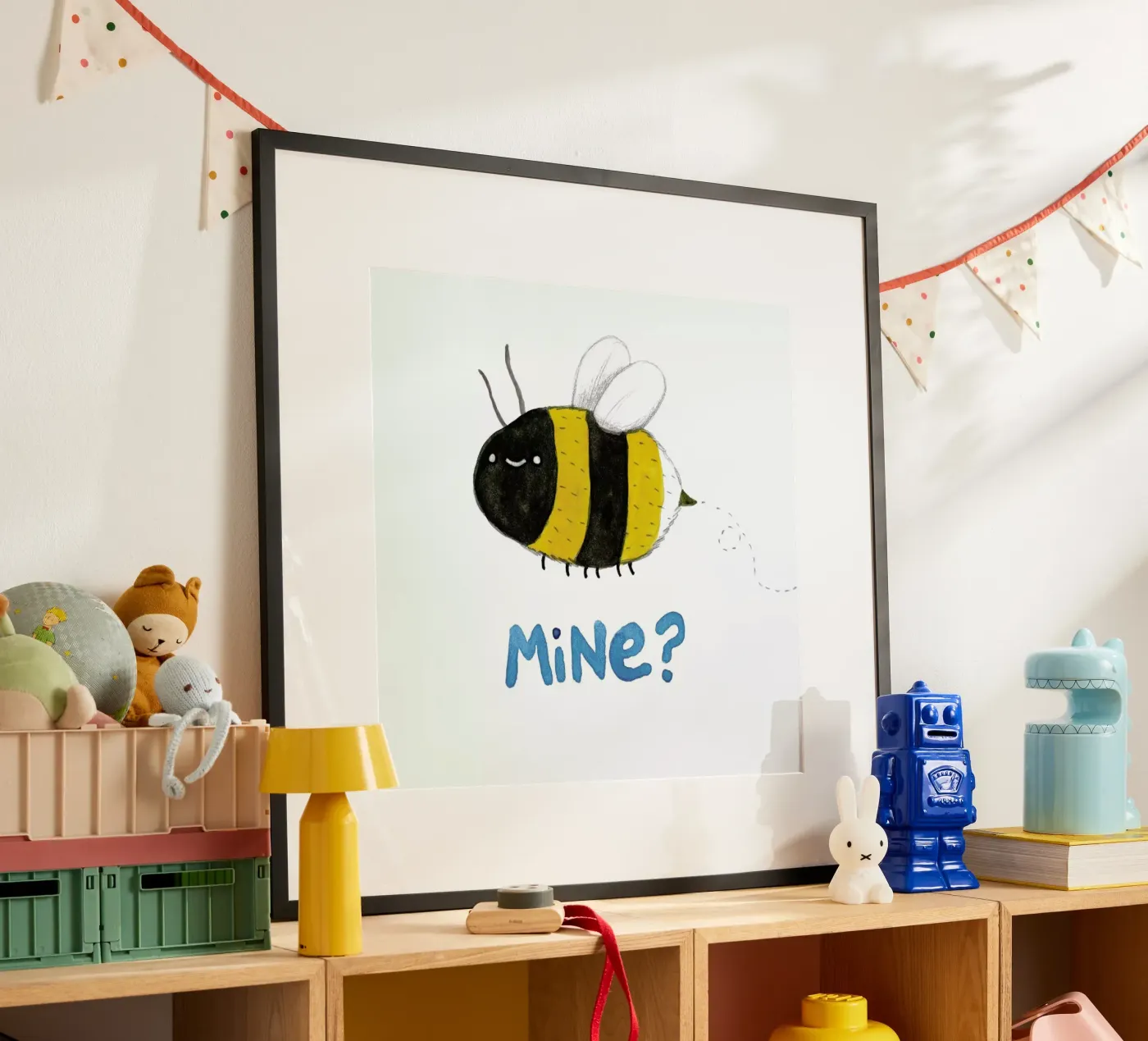 Bee Mine poster by Sophie Corrigan