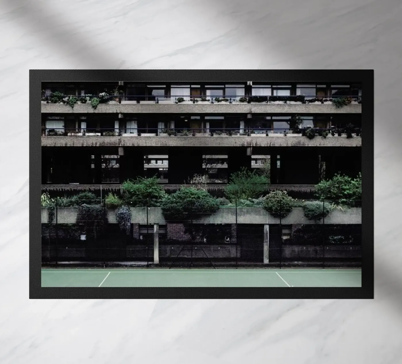 Backyards doormat by Picture On The Fridge