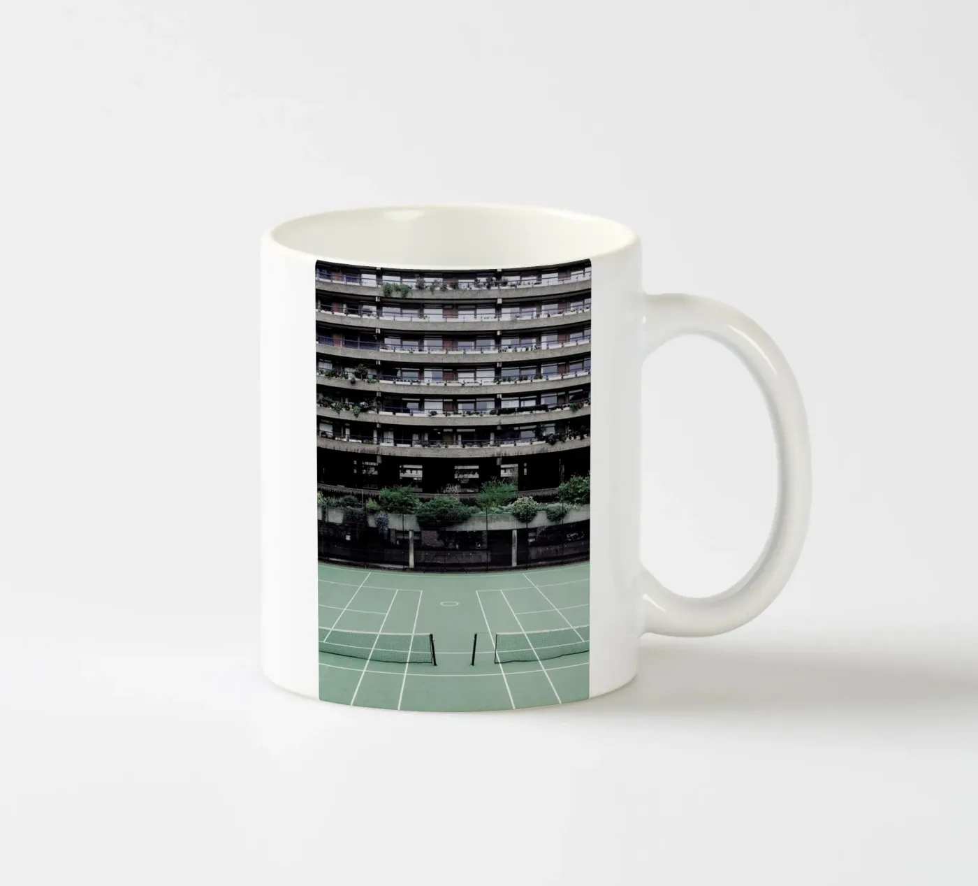 Backyards ceramic mug by Picture On The Fridge