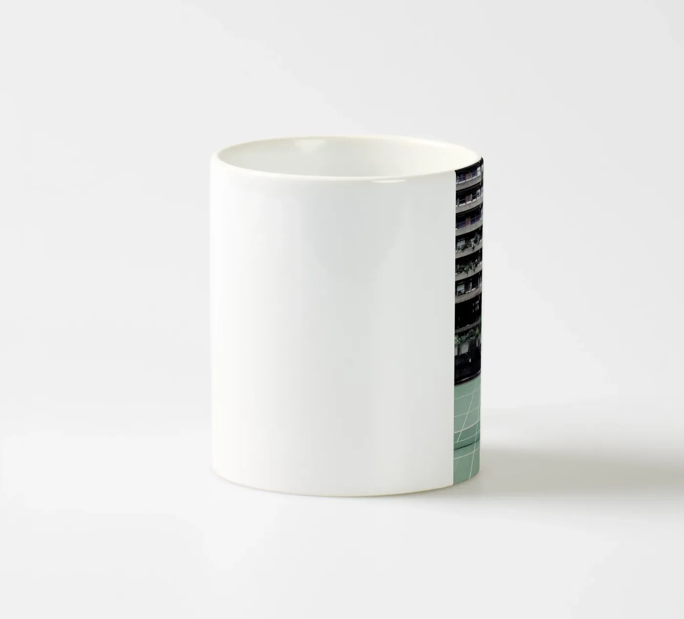 Backyards ceramic mug by Picture On The Fridge