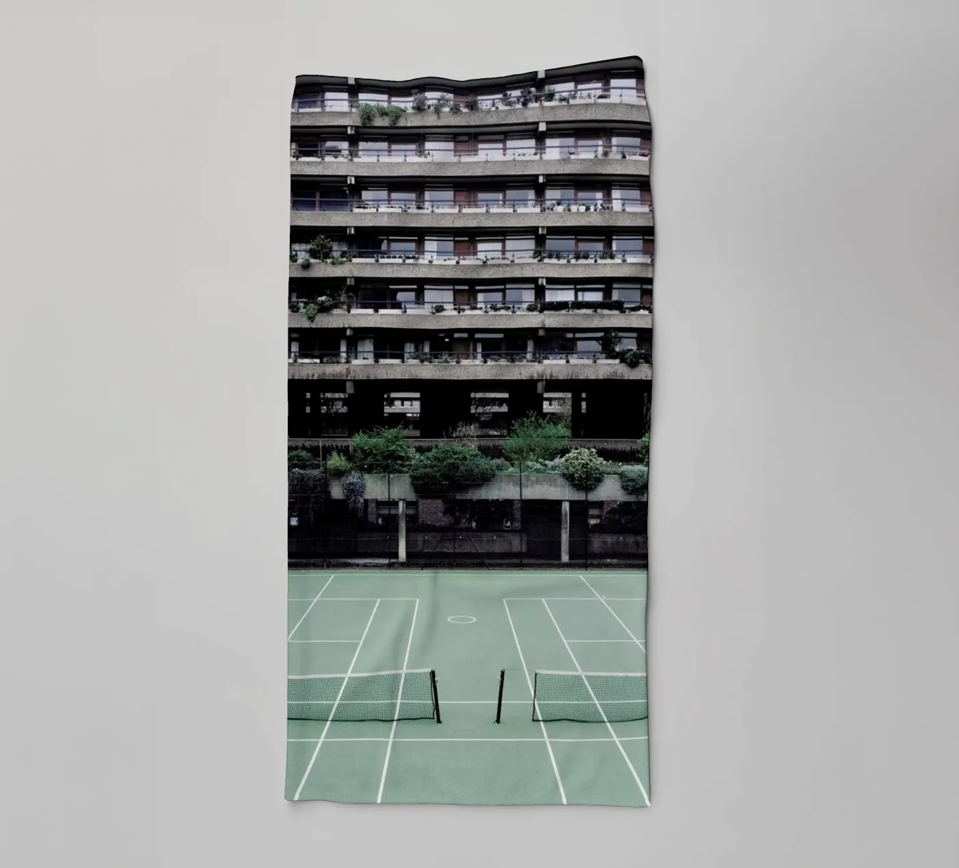 Backyards asciugamano da bagno da Picture On The Fridge