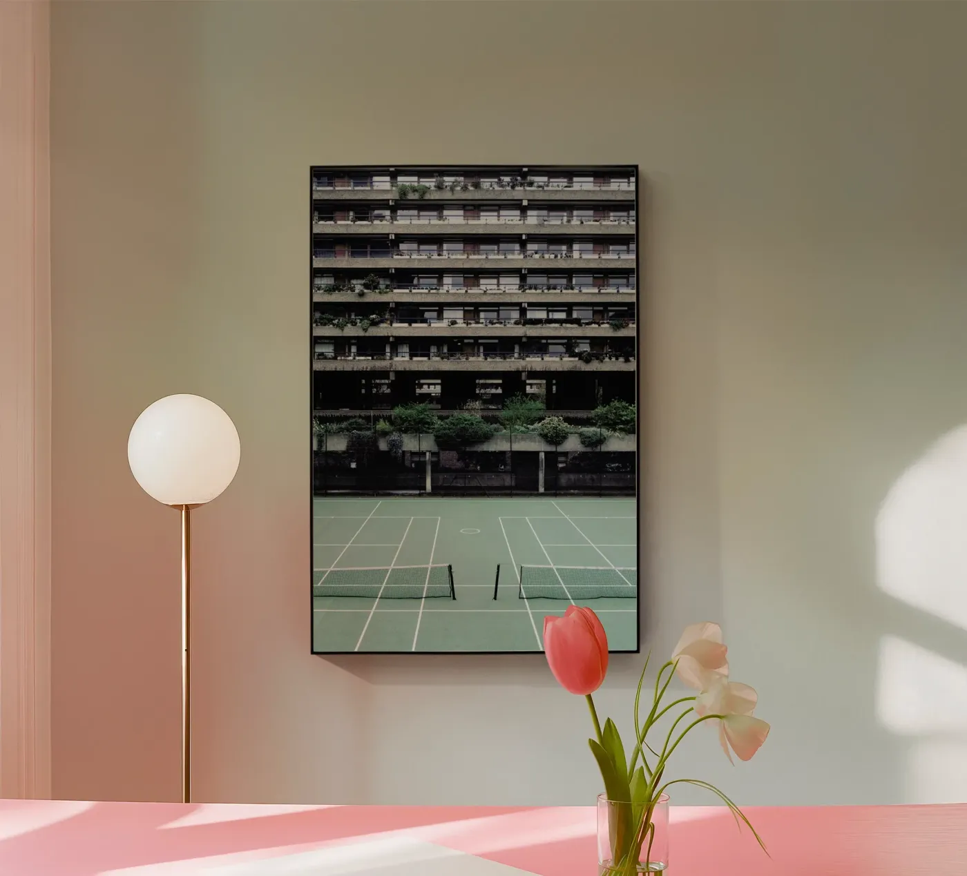 Backyards plexiglass da Picture On The Fridge