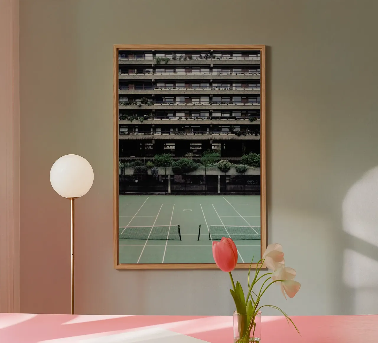 Backyards alluminio dibond da Picture On The Fridge